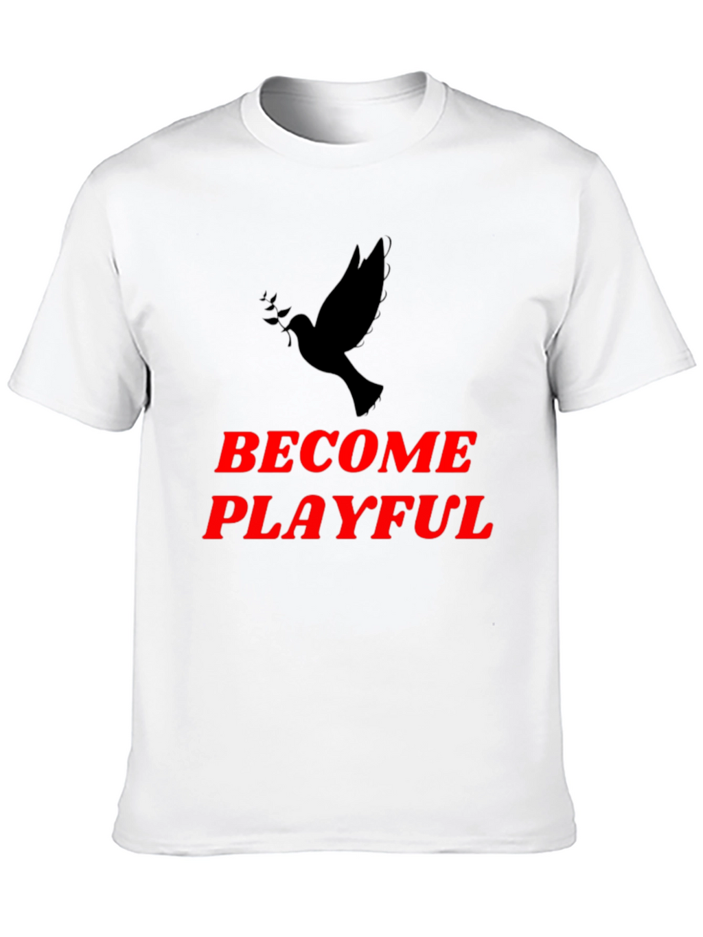 Become Playful Graphic T-Shirt - Black