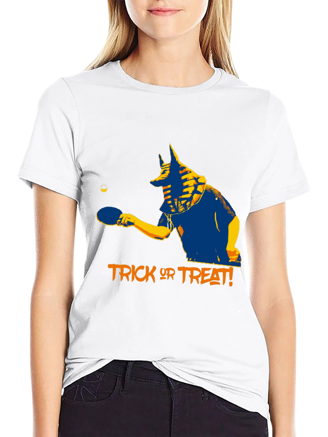 Anubis Trick or Treat Halloween T-Shirt