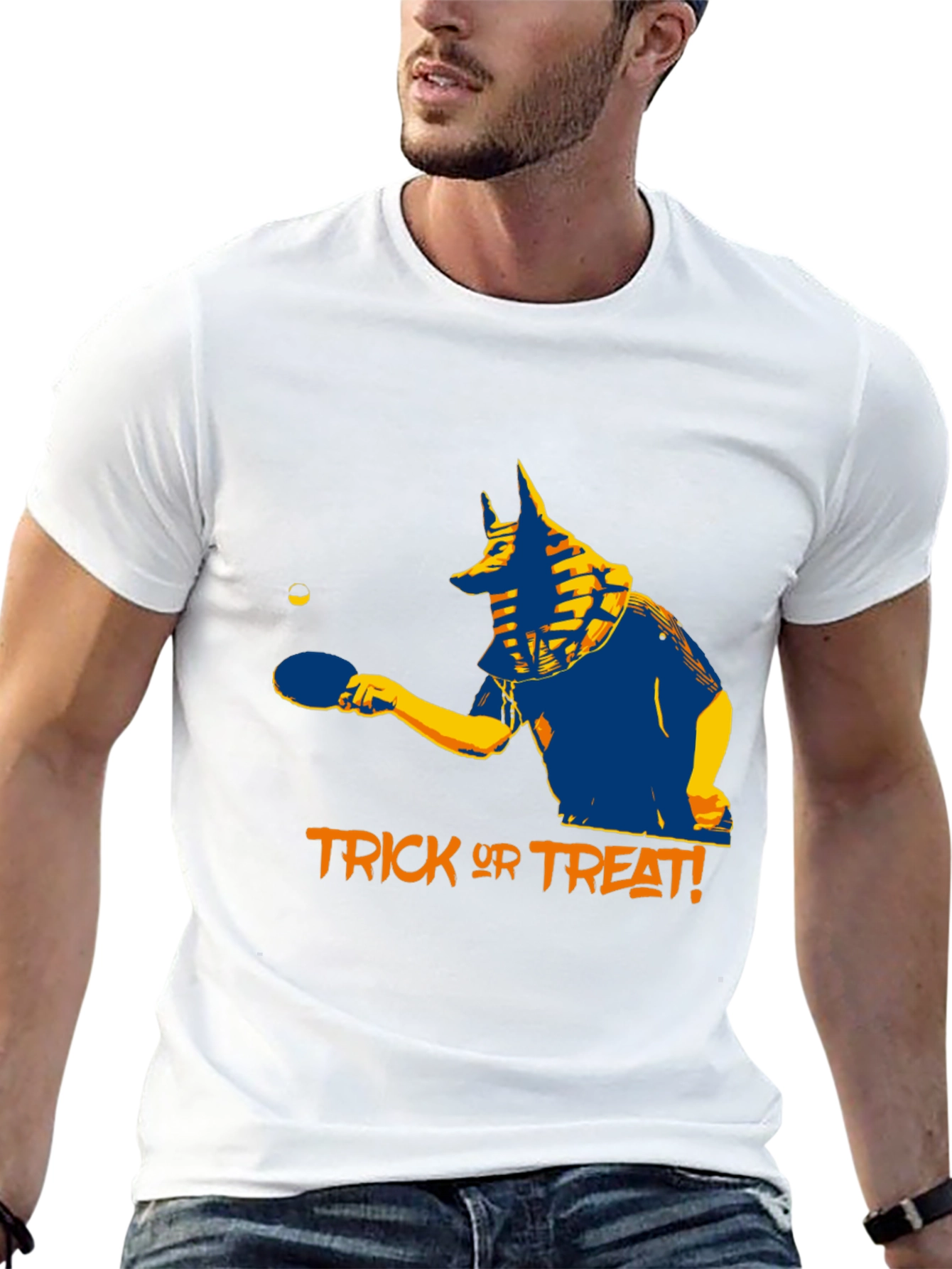 Anubis Trick or Treat Halloween T-Shirt