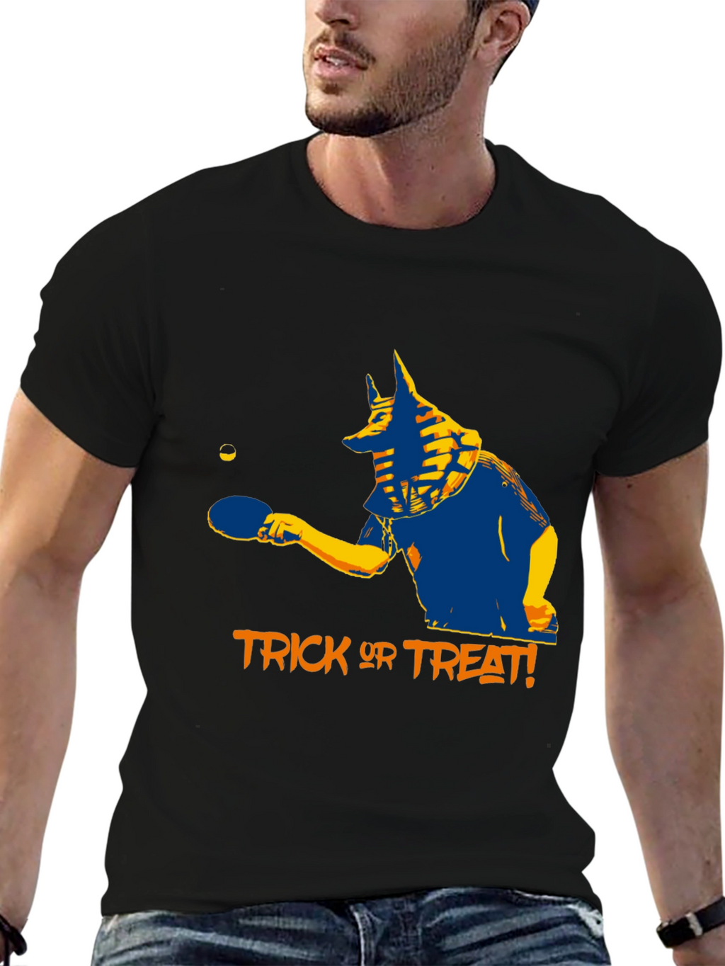 Anubis Trick or Treat Halloween T-Shirt