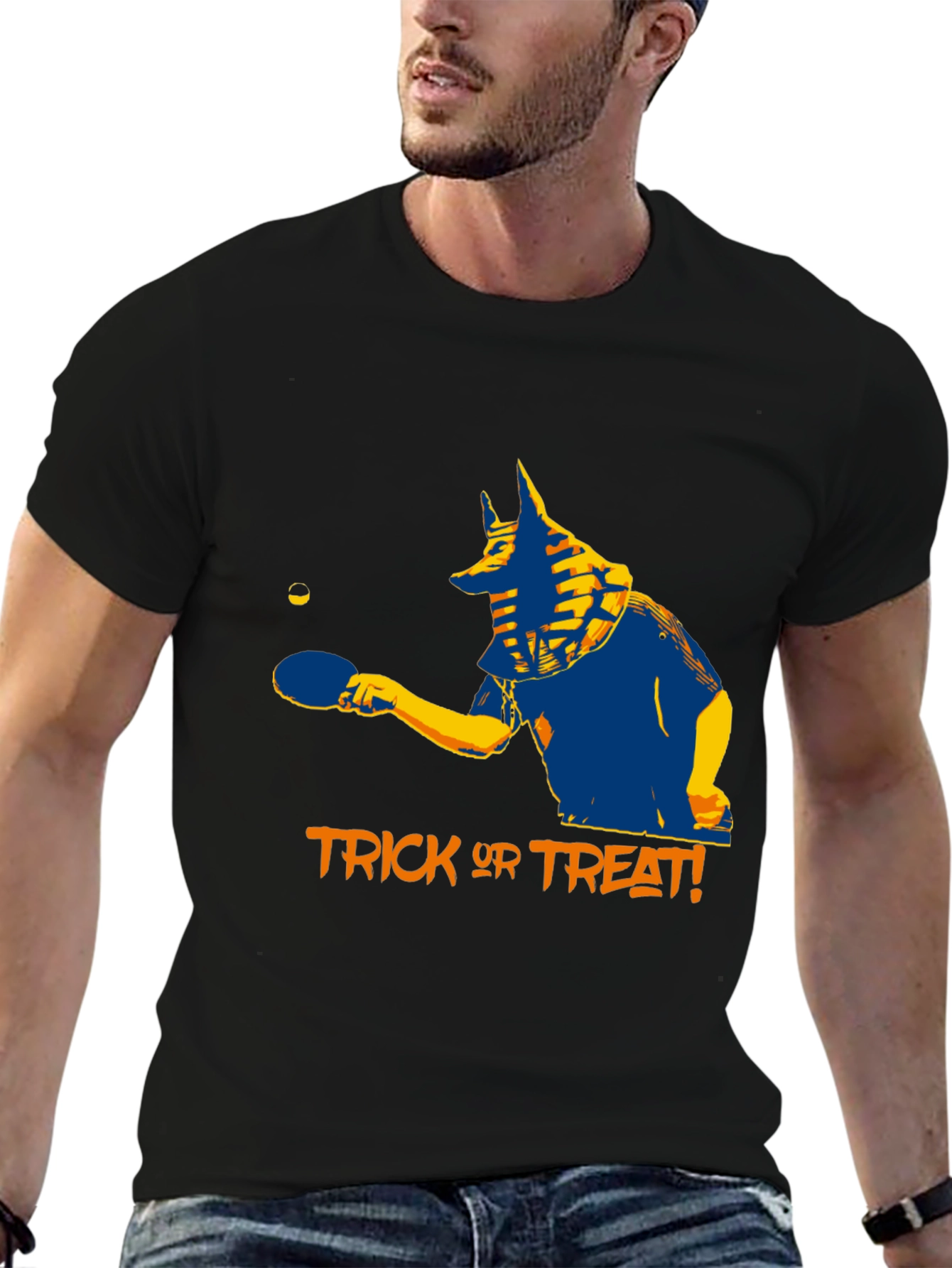 Anubis Trick or Treat Halloween T-Shirt
