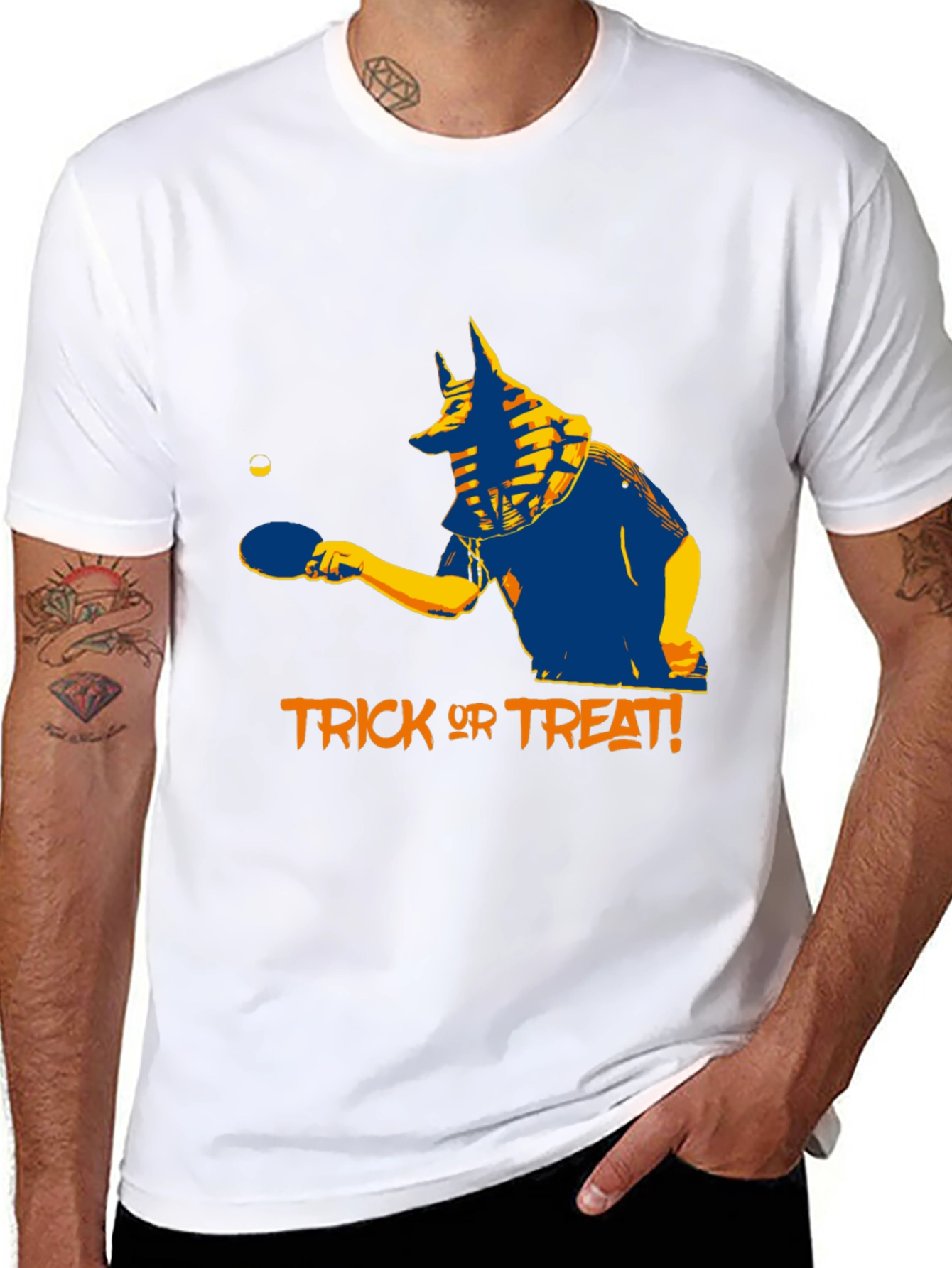 Anubis Trick or Treat Halloween T-Shirt