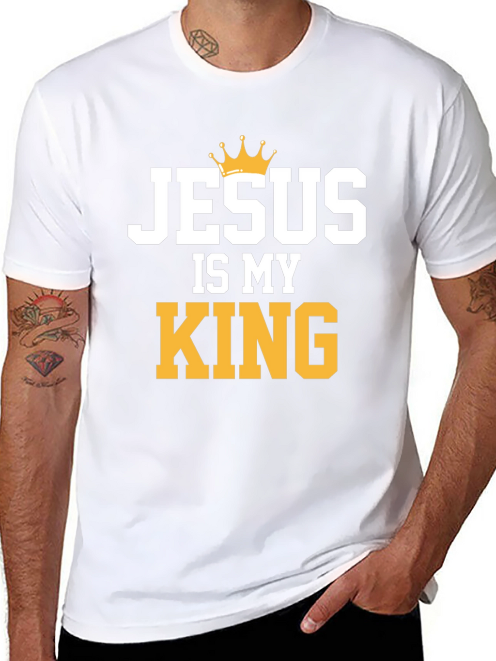Jesus is My King Graphic T-Shirt
