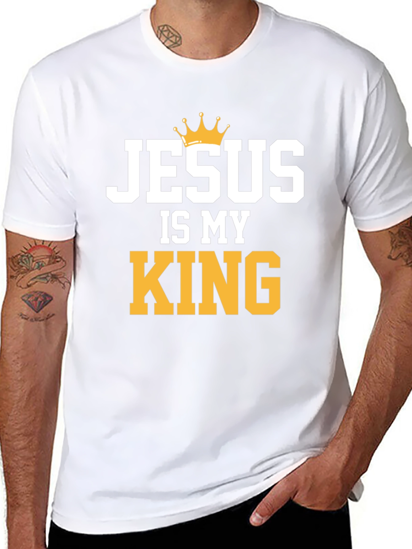 Jesus is My King Graphic T-Shirt