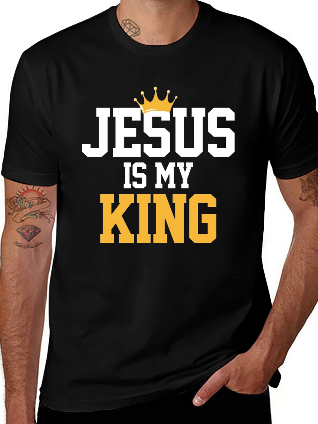 Jesus is My King Graphic T-Shirt