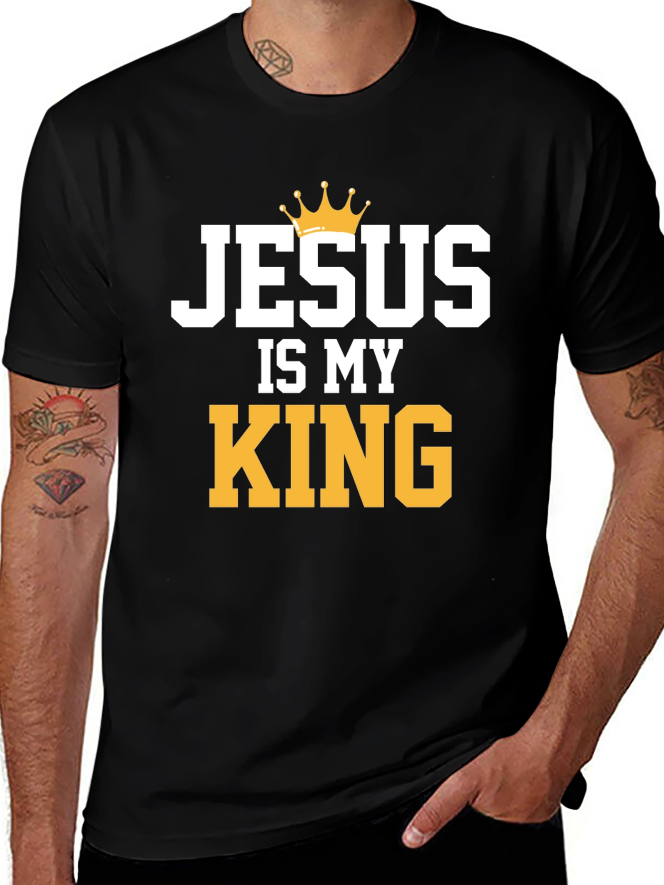 Jesus is My King Graphic T-Shirt