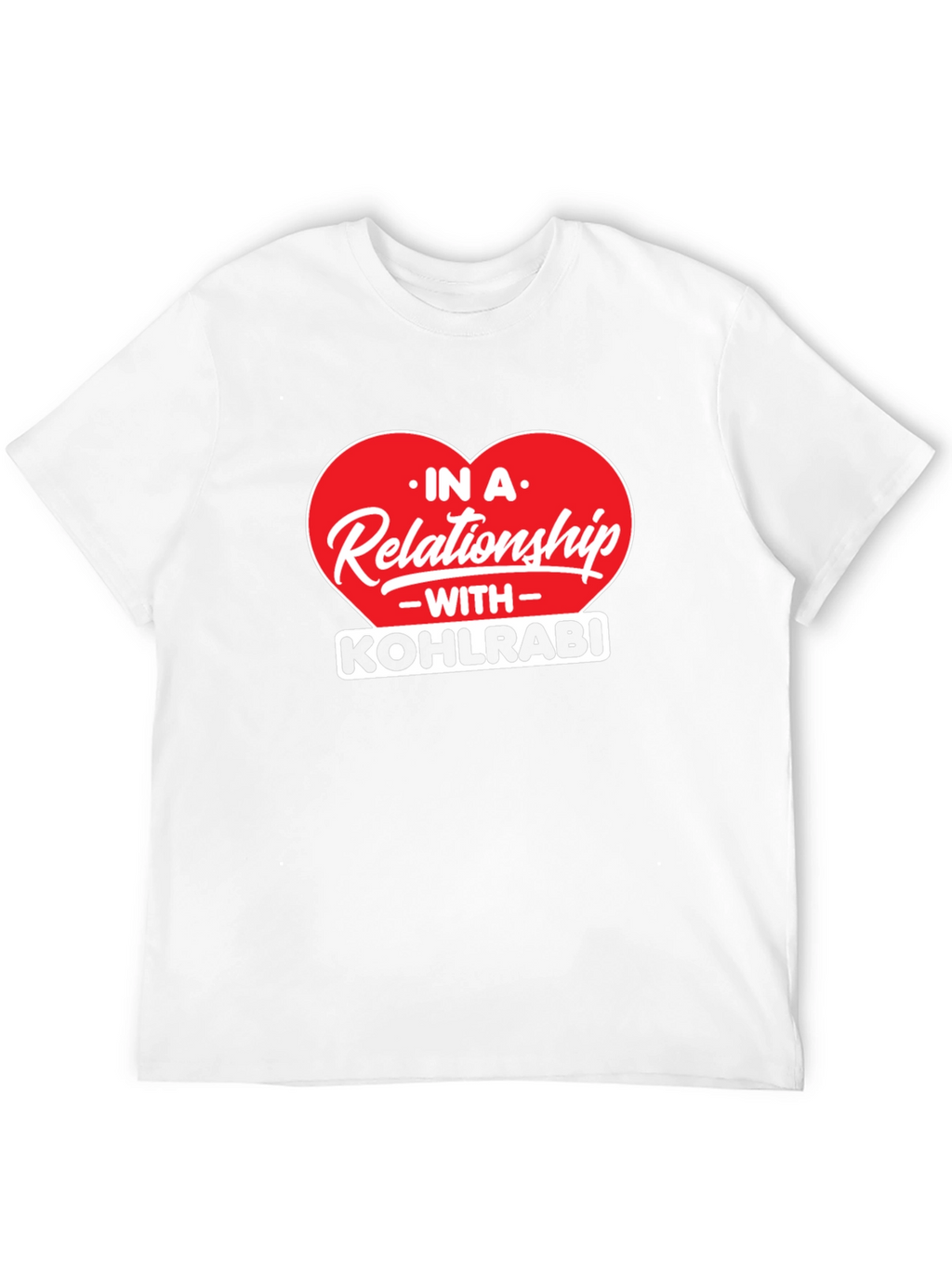 Kohlrabi Relationship Black T-Shirt
