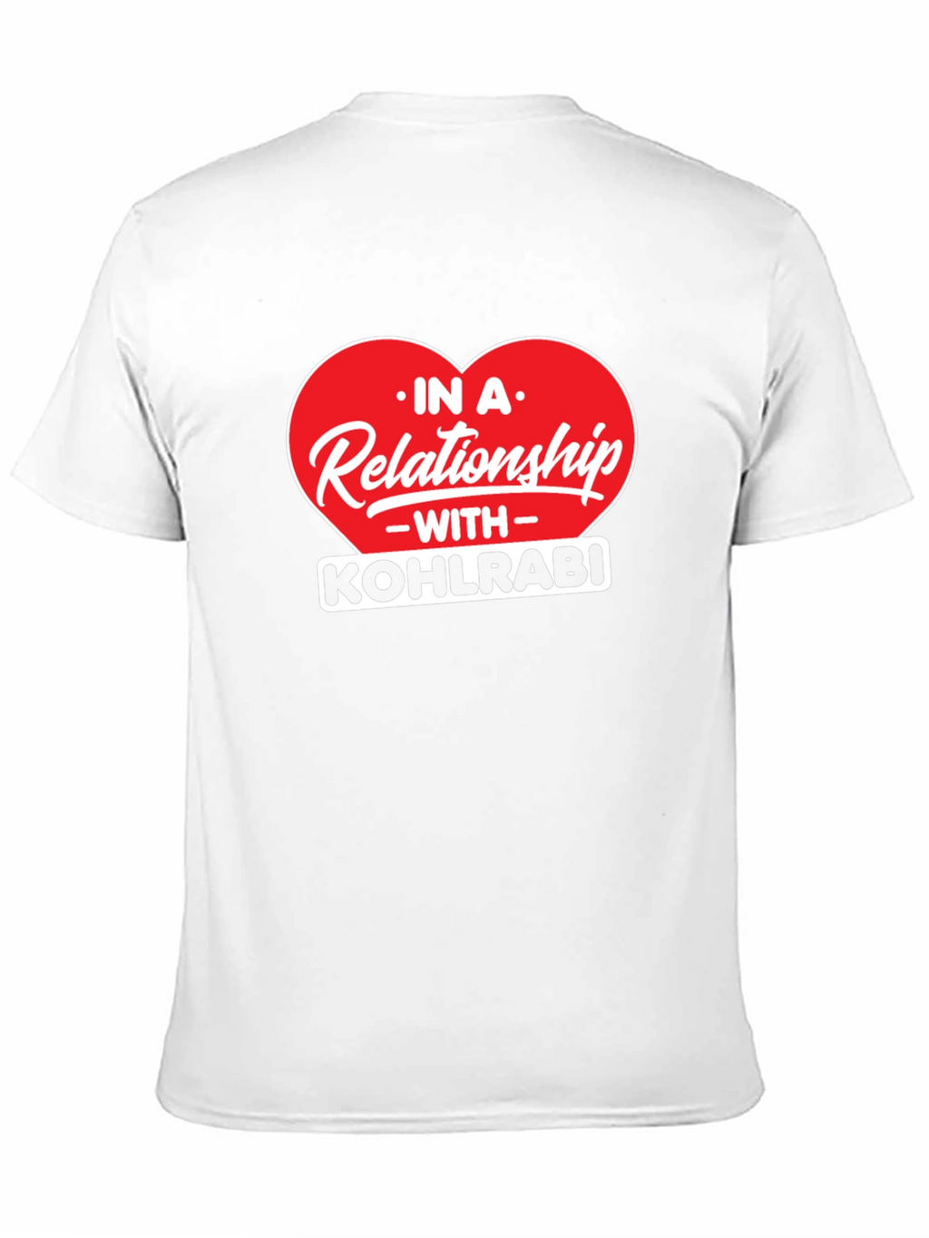 Kohlrabi Relationship Black T-Shirt