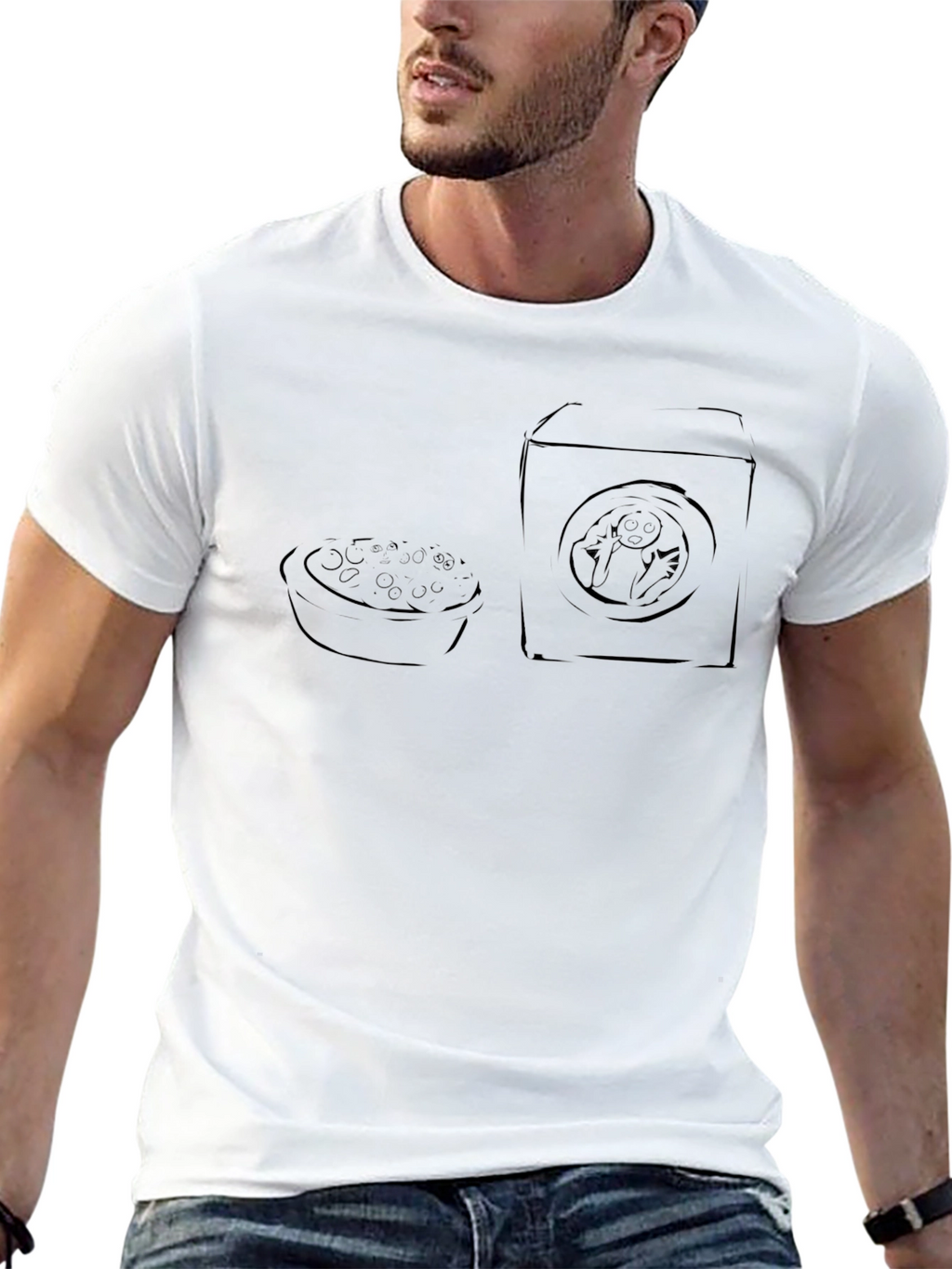 Humorous Laundry T-Shirt