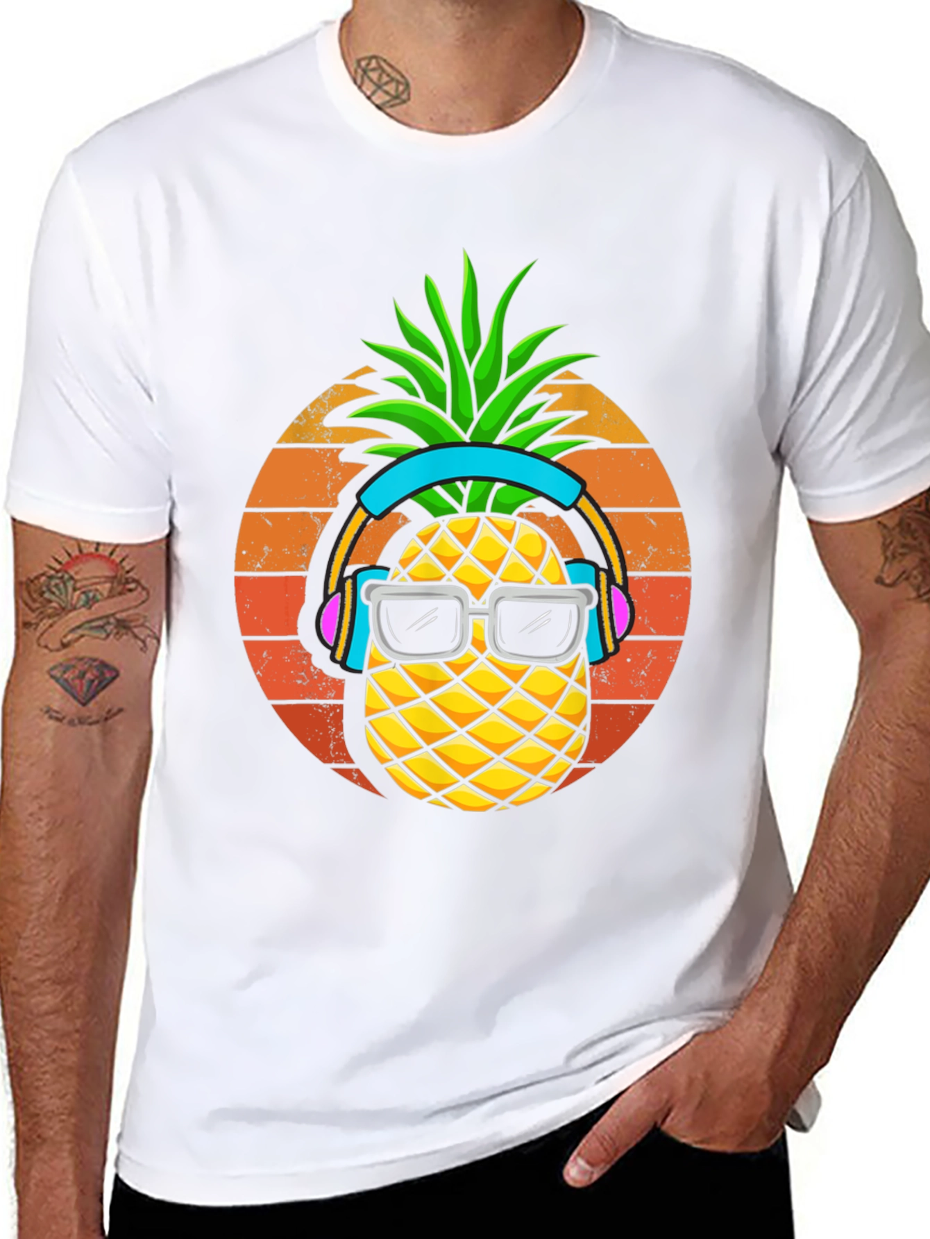 Cool Pineapple T-Shirt - Summer Vibes