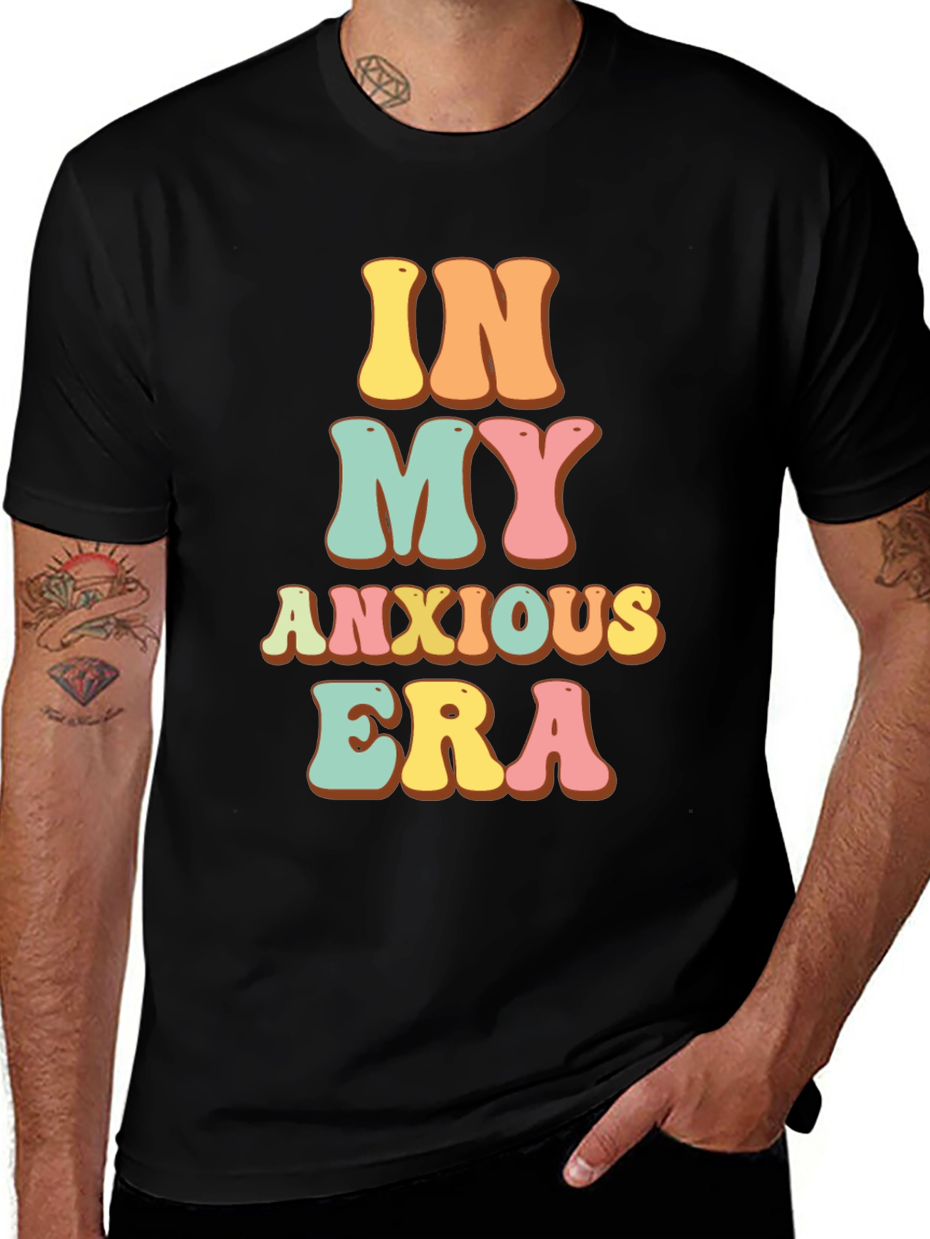 In My Anxious Era Graphic T-Shirt - Retro Style