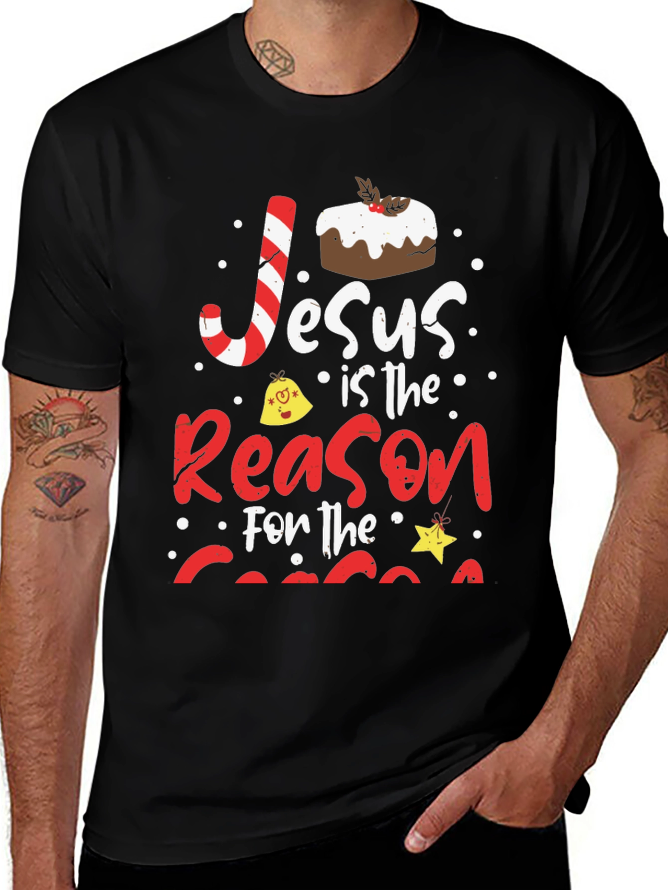 Jesus is the Reason for the Season Christmas T-Shirt