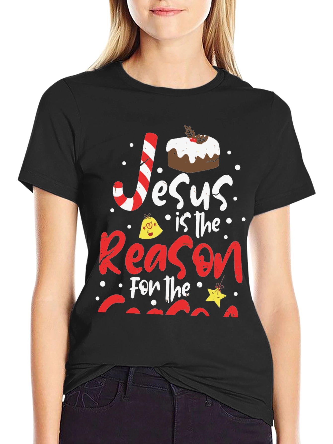 Jesus is the Reason for the Season Christmas T-Shirt