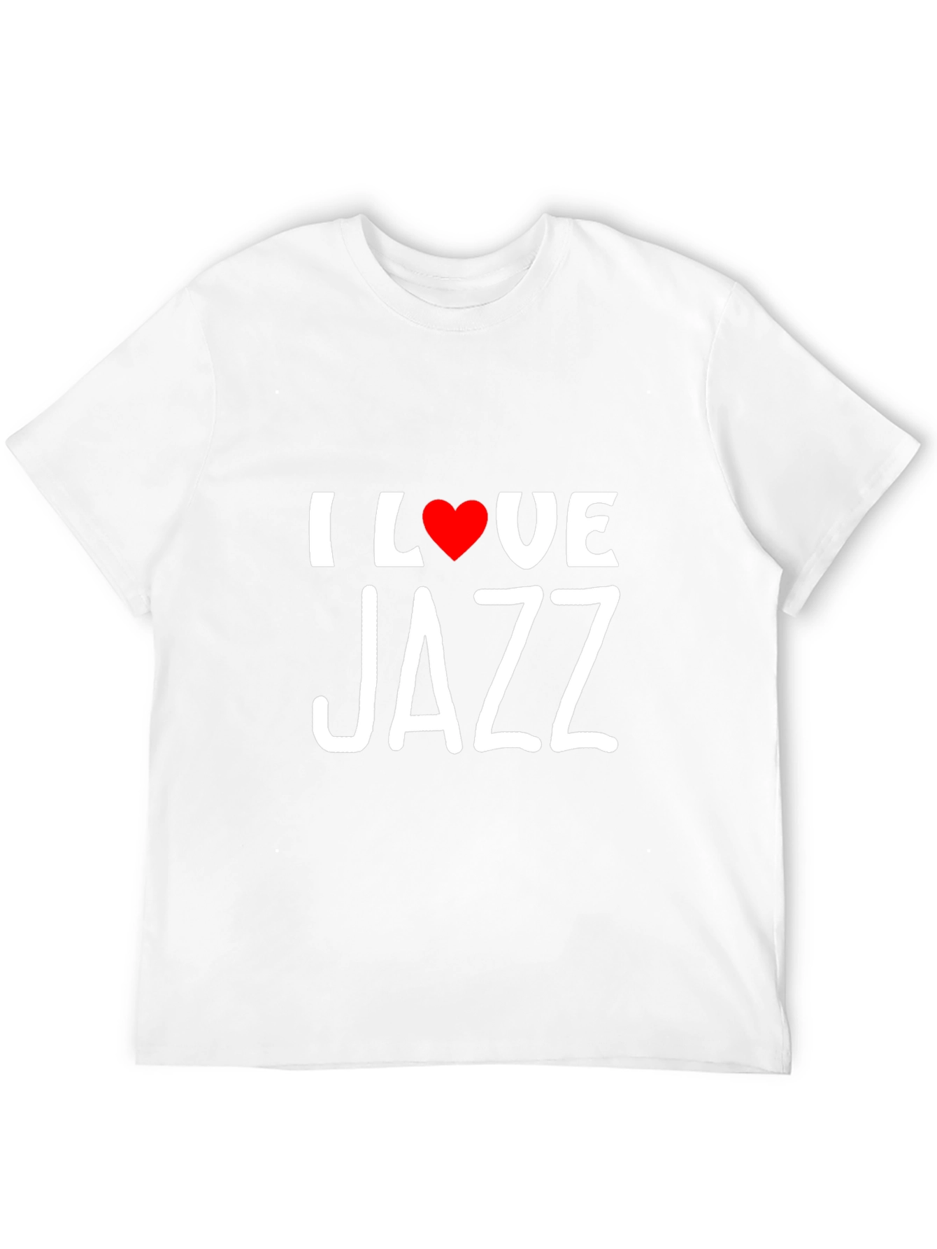 I Love Jazz Black T-Shirt