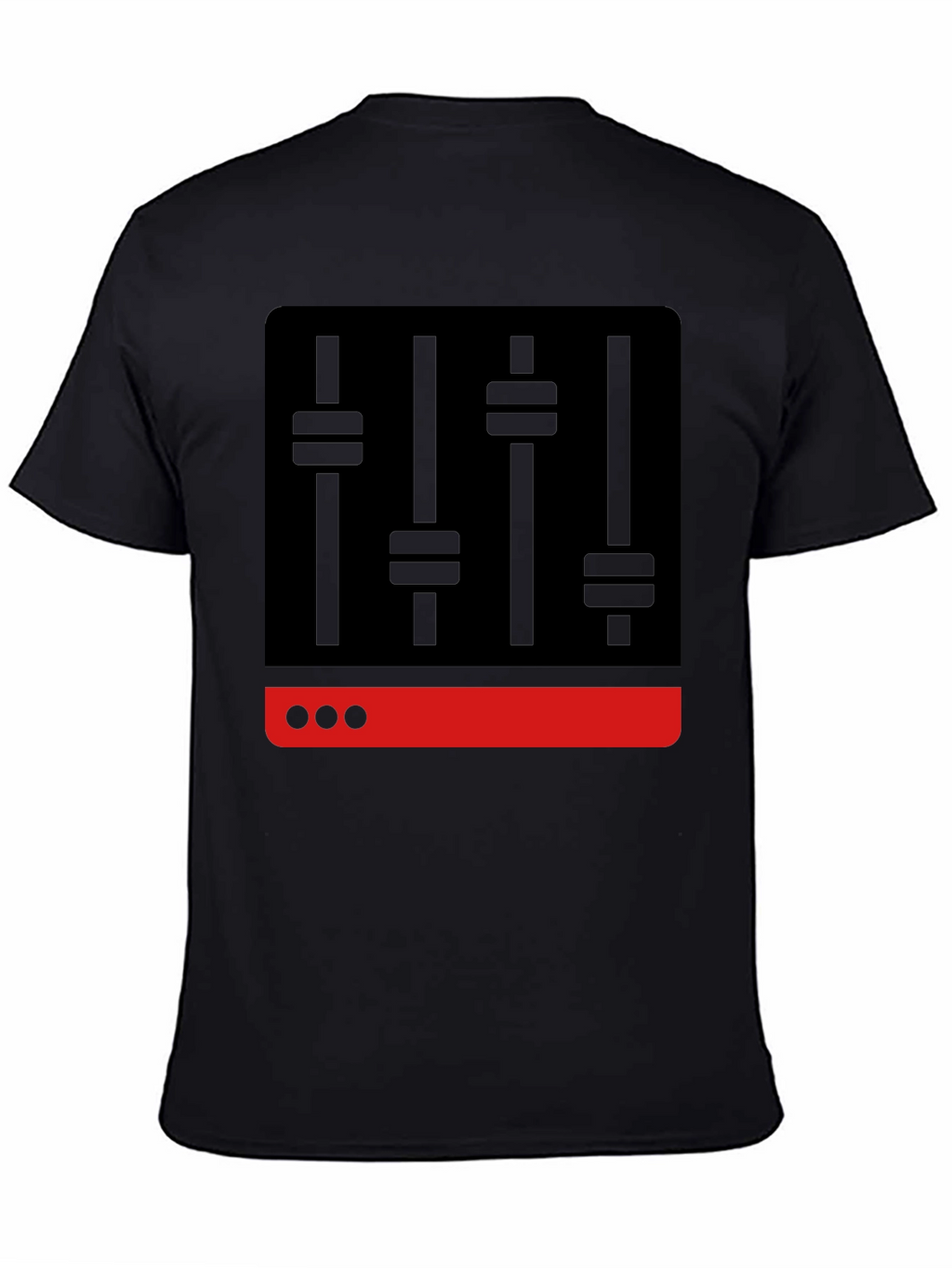 DJ Mixer Graphic Tee - Black