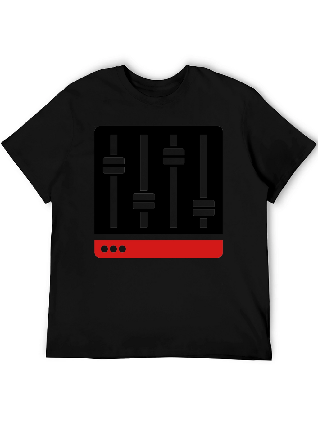 DJ Mixer Graphic Tee - Black
