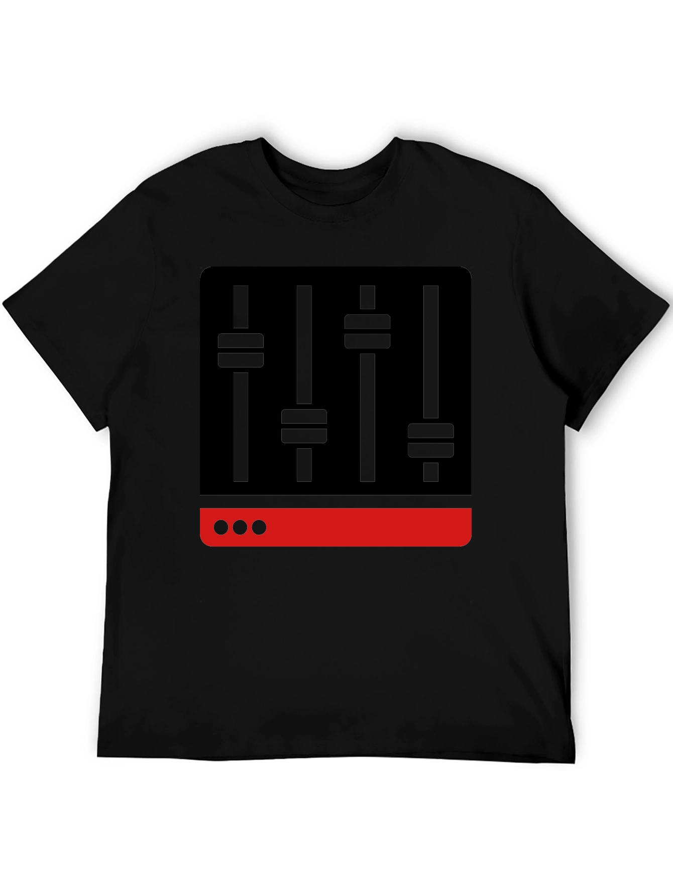 DJ Mixer Graphic Tee - Black