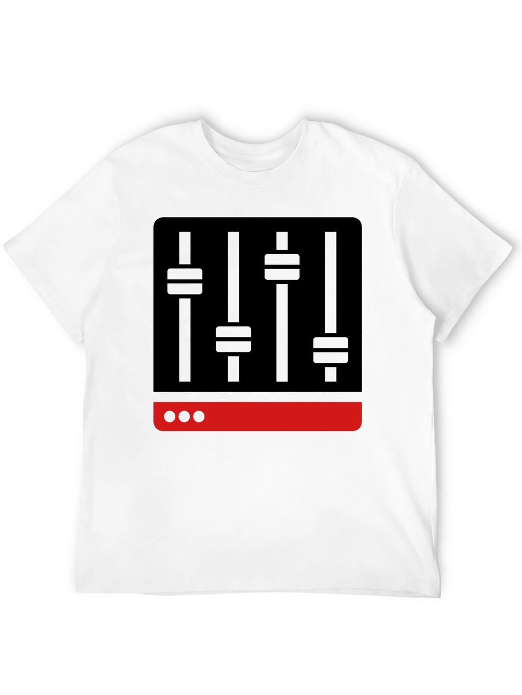 DJ Mixer Graphic Tee - Black