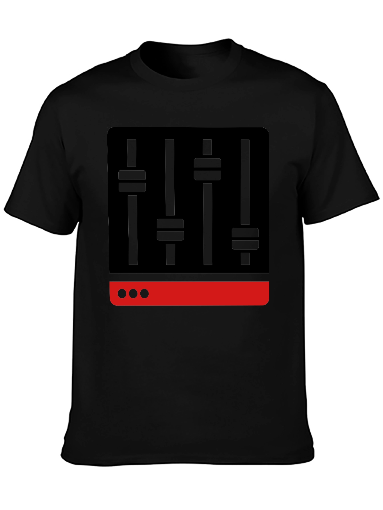 DJ Mixer Graphic Tee - Black