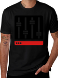 DJ Mixer Graphic Tee - Black