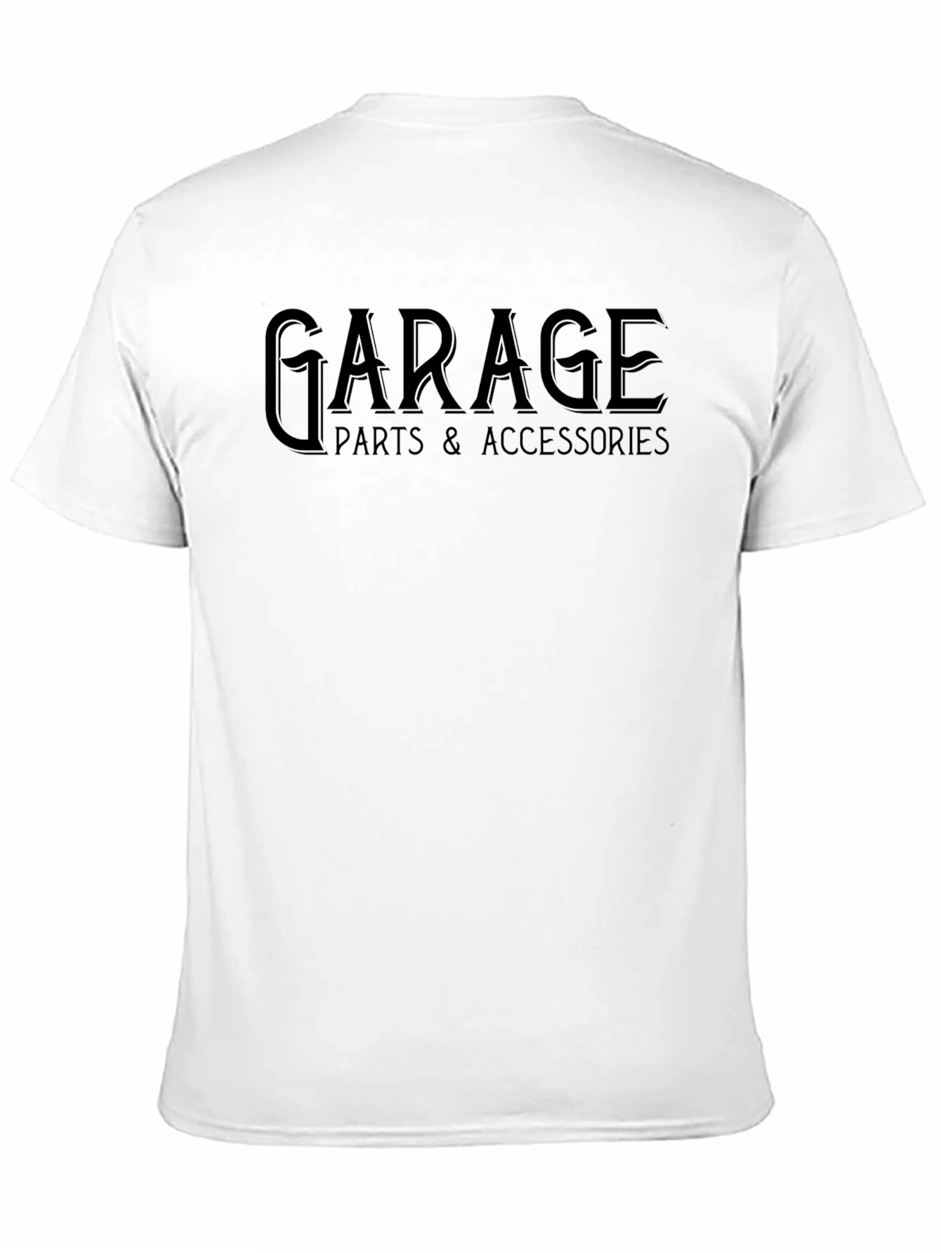 Garage Parts & Accessories Black T-Shirt