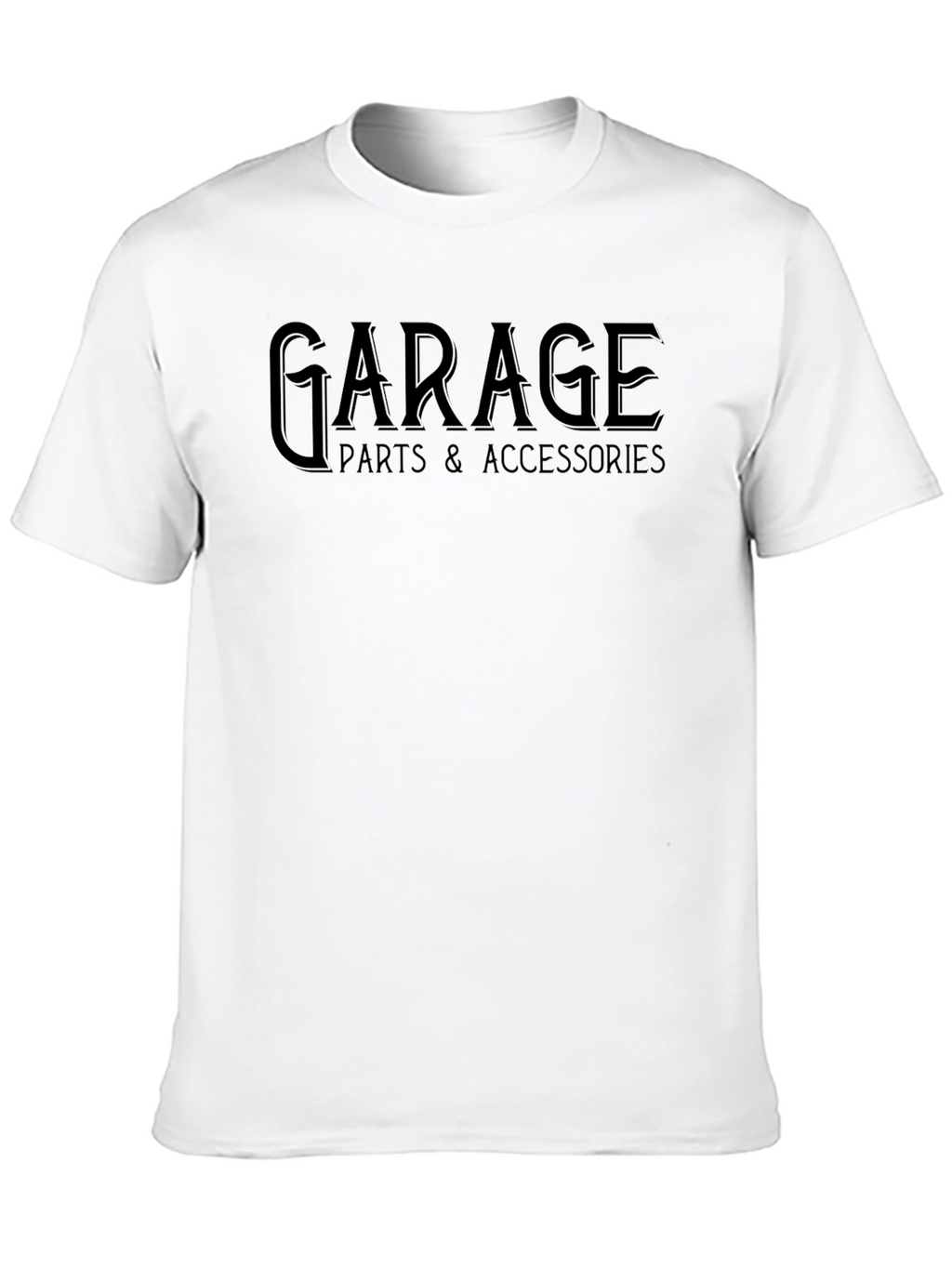 Garage Parts & Accessories Black T-Shirt