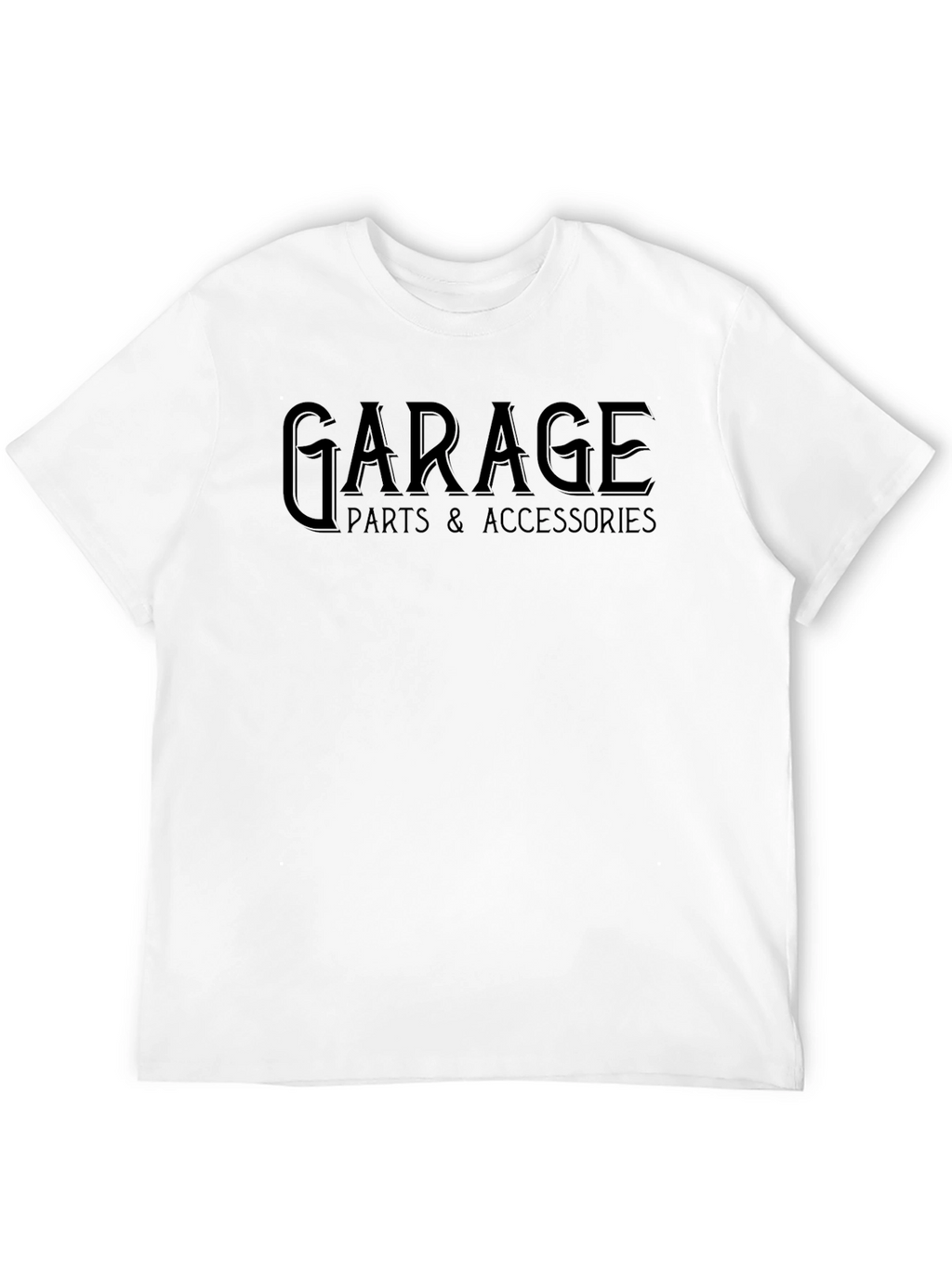 Garage Parts & Accessories Black T-Shirt