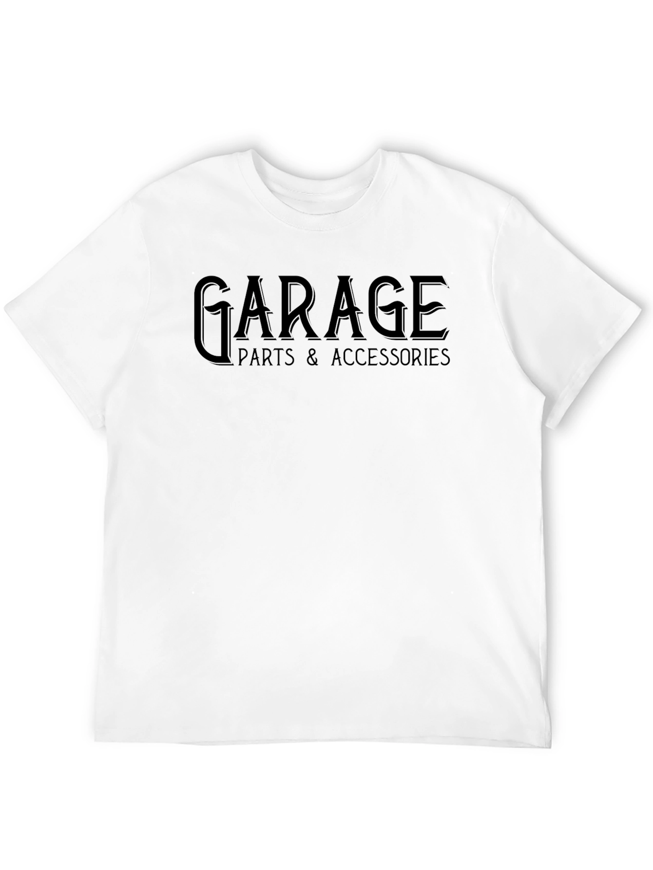 Garage Parts & Accessories Black T-Shirt