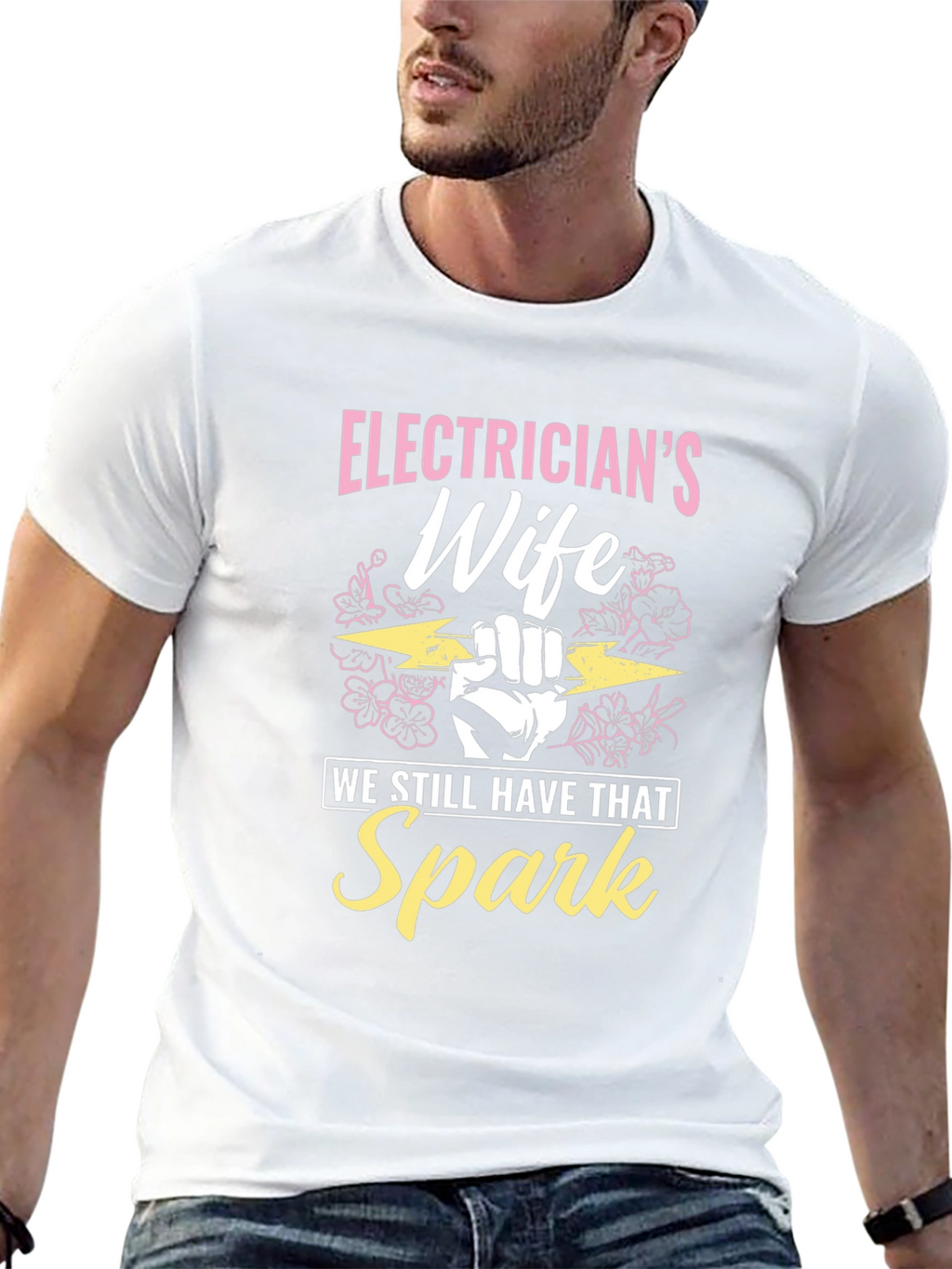 Electricians Wife Spark T-Shirt