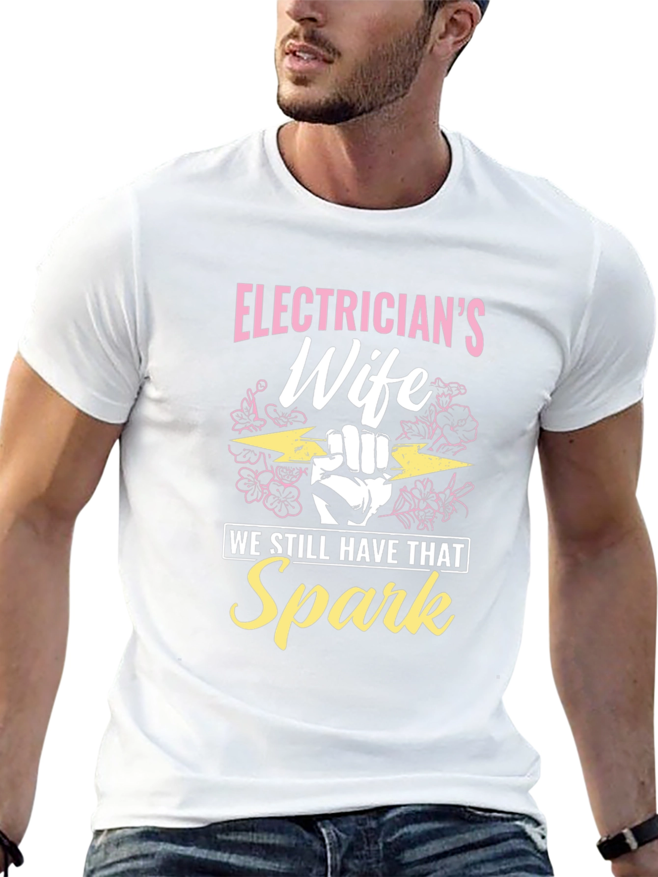 Electricians Wife Spark T-Shirt
