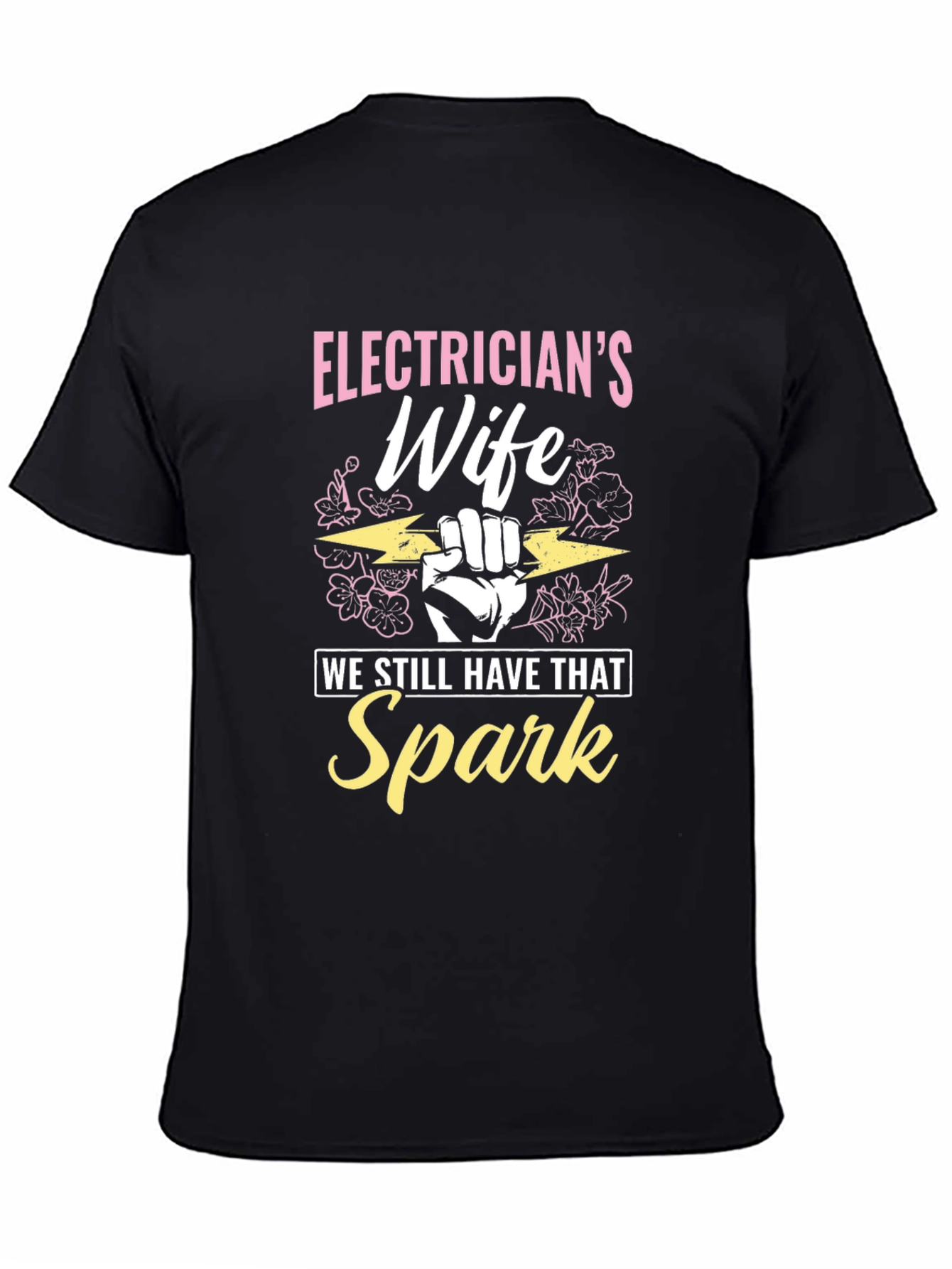 Electricians Wife Spark T-Shirt