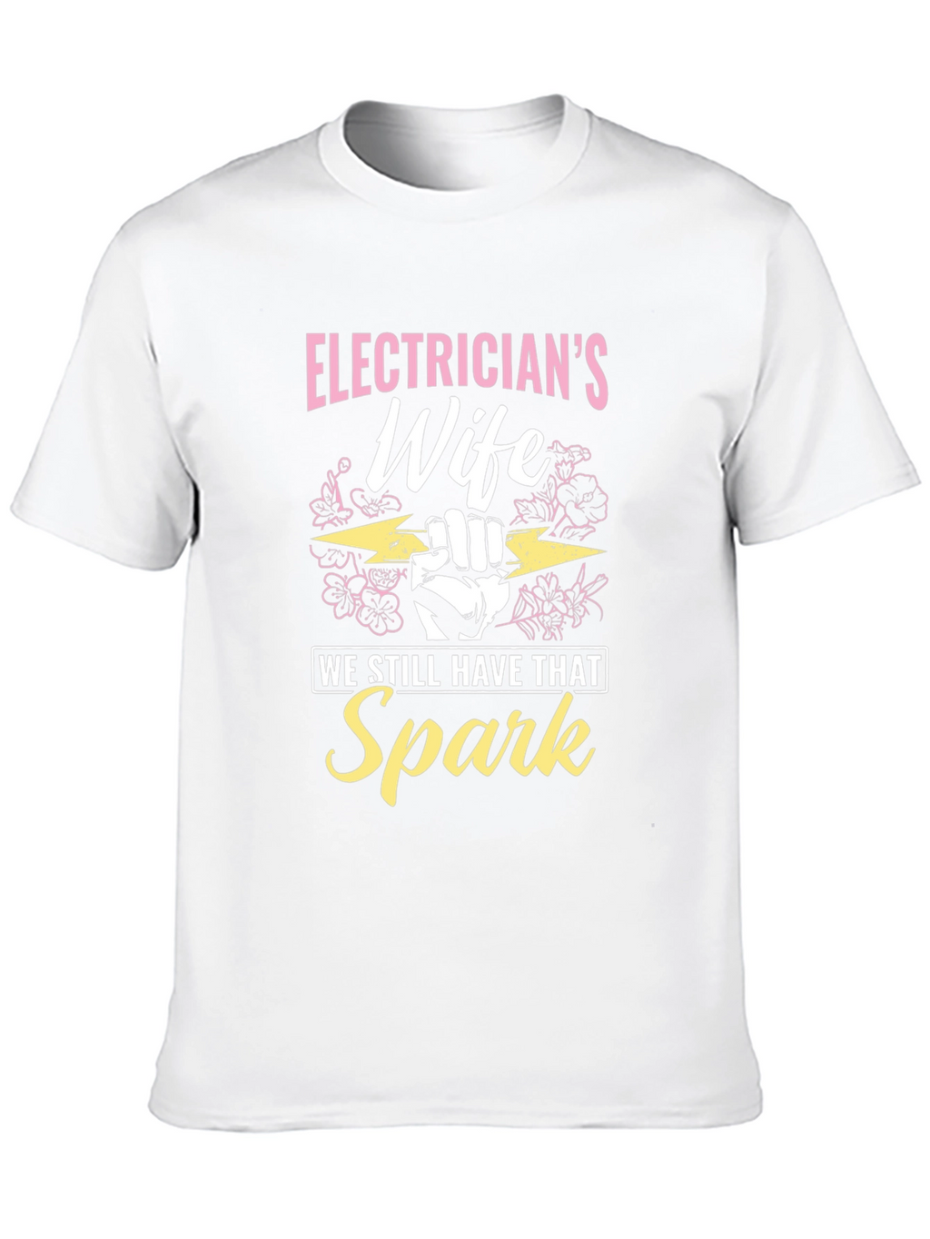 Electricians Wife Spark T-Shirt