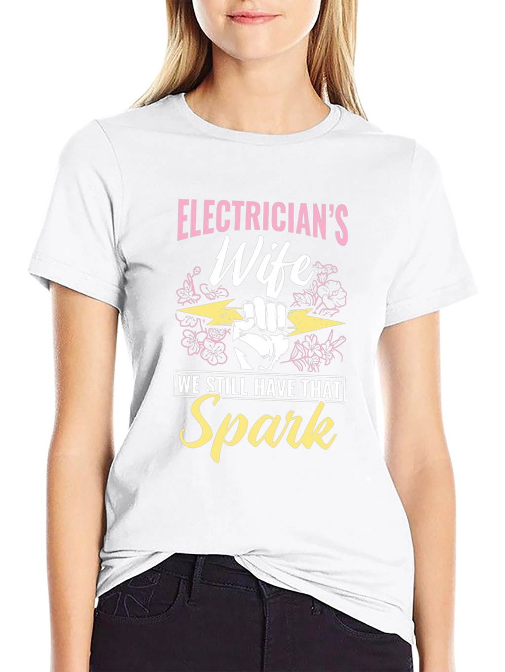Electricians Wife Spark T-Shirt