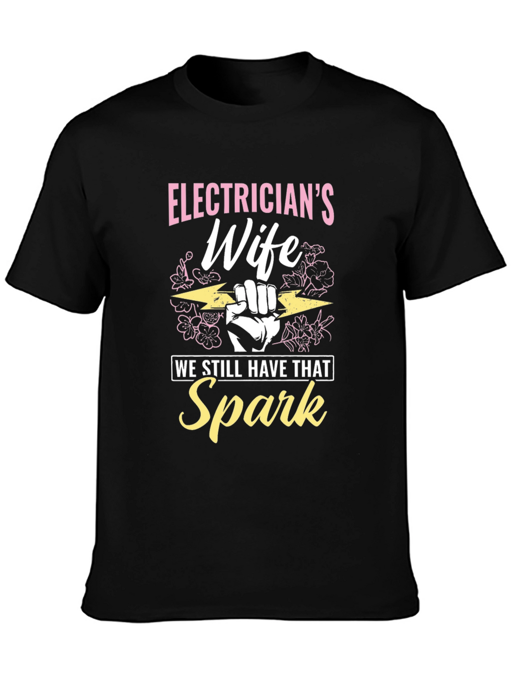 Electricians Wife Spark T-Shirt