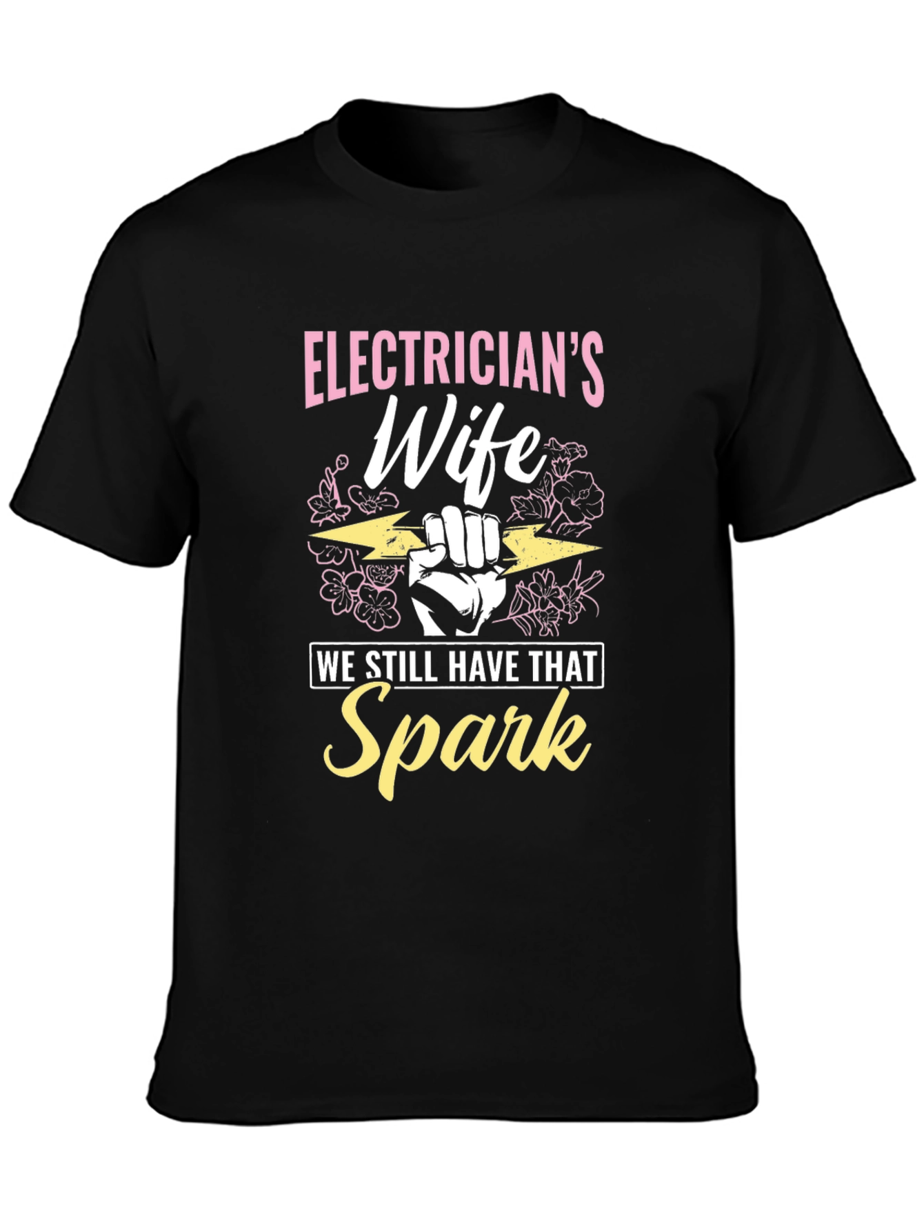Electricians Wife Spark T-Shirt