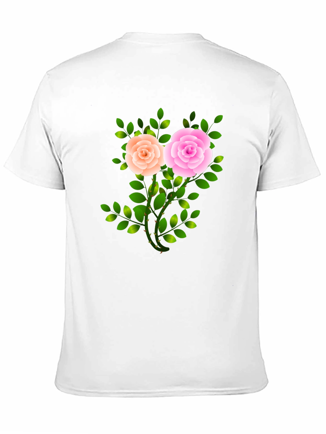 Floral Rose Graphic T-Shirt
