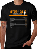 Funny Gynecologist Nutritional Facts T-Shirt