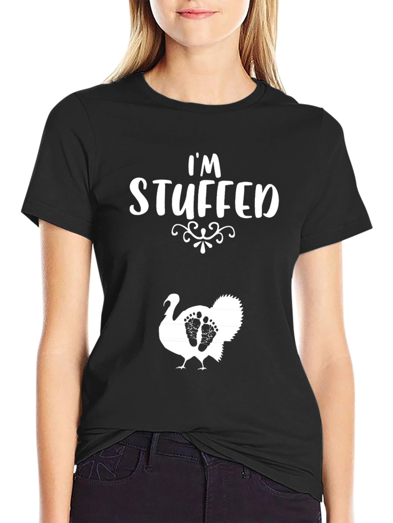 Im Stuffed Thanksgiving Pregnancy Shirt