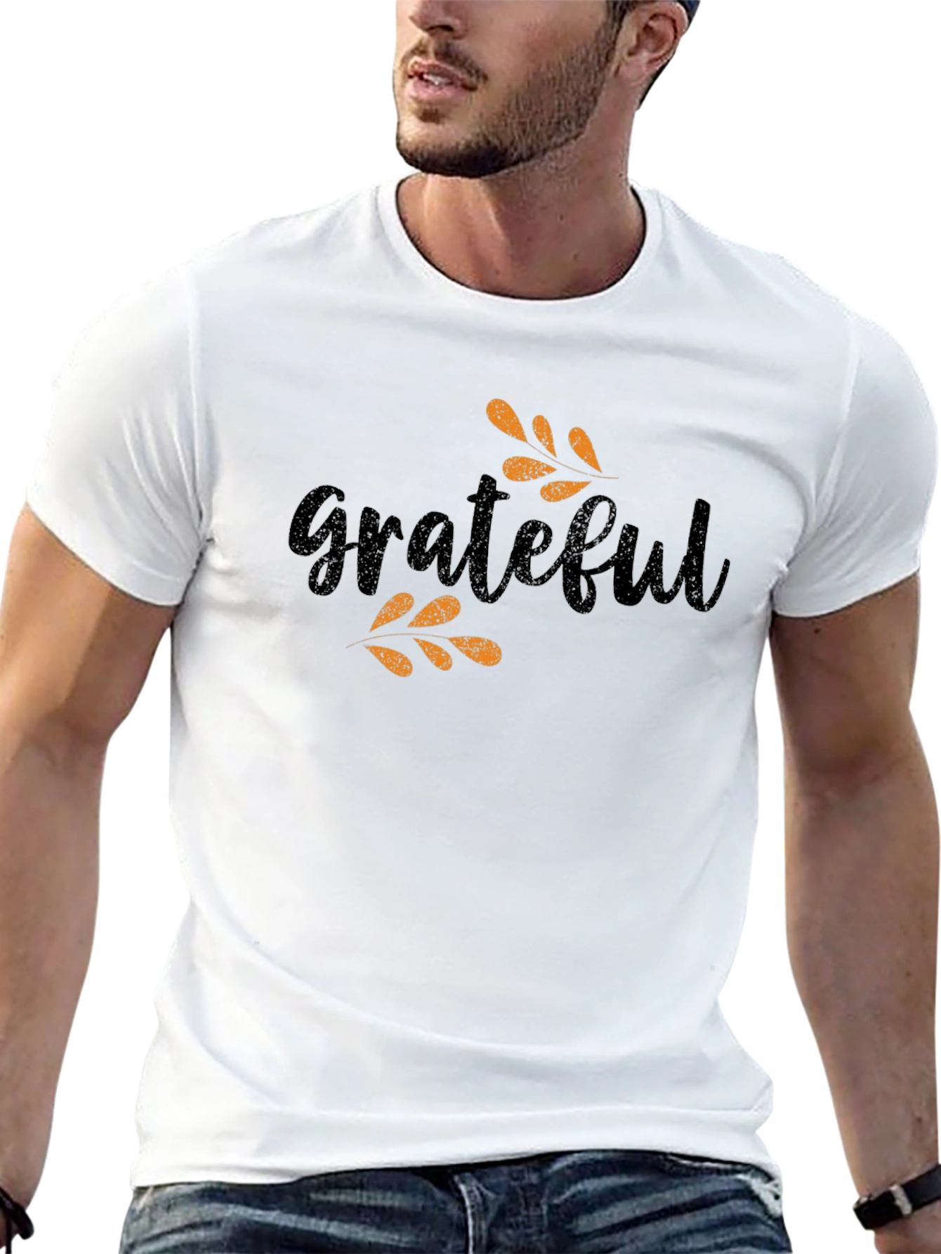 Grateful Graphic Tee - Stylish Black Shirt
