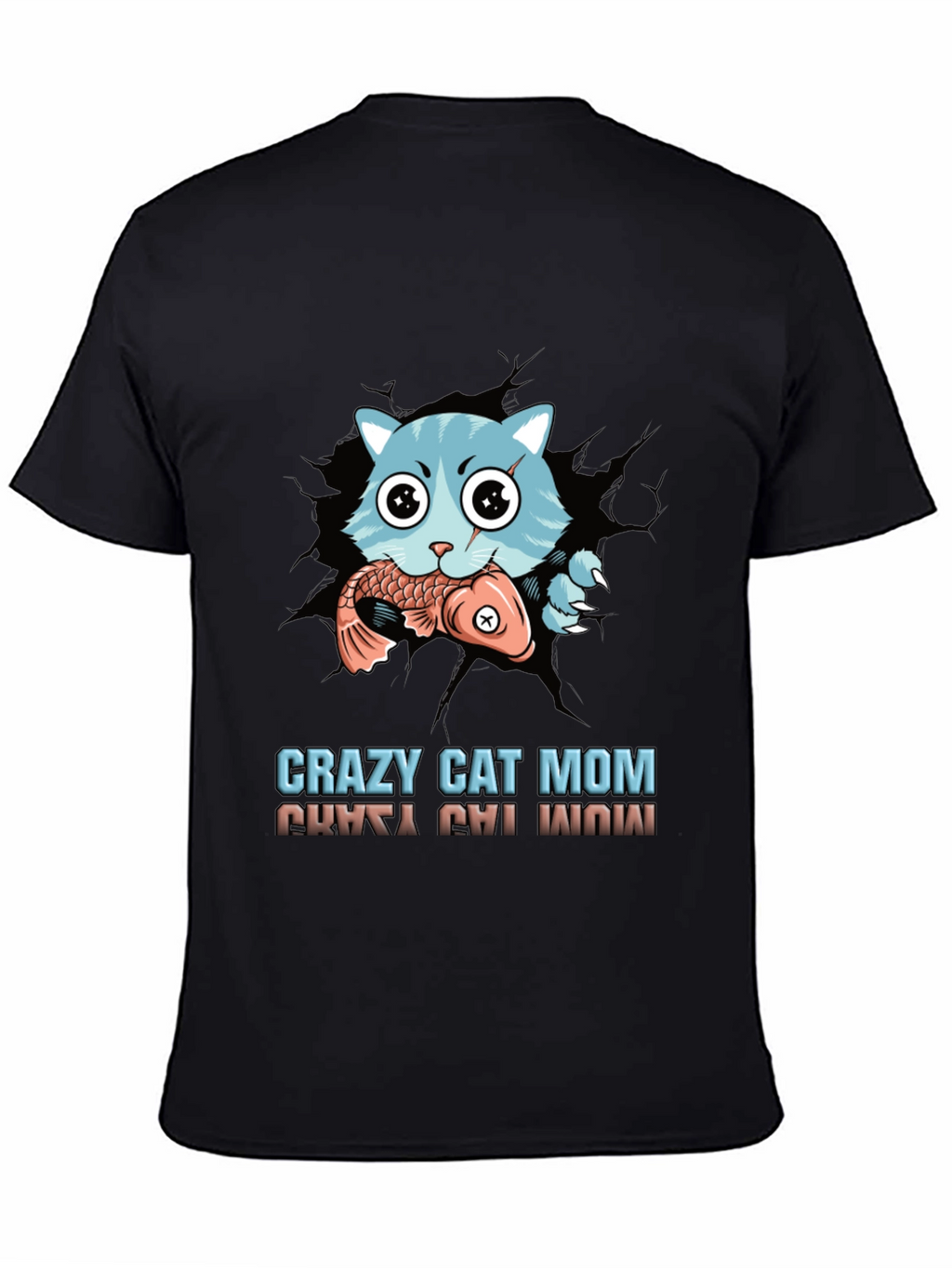 Crazy Cat Mom Graphic Tee