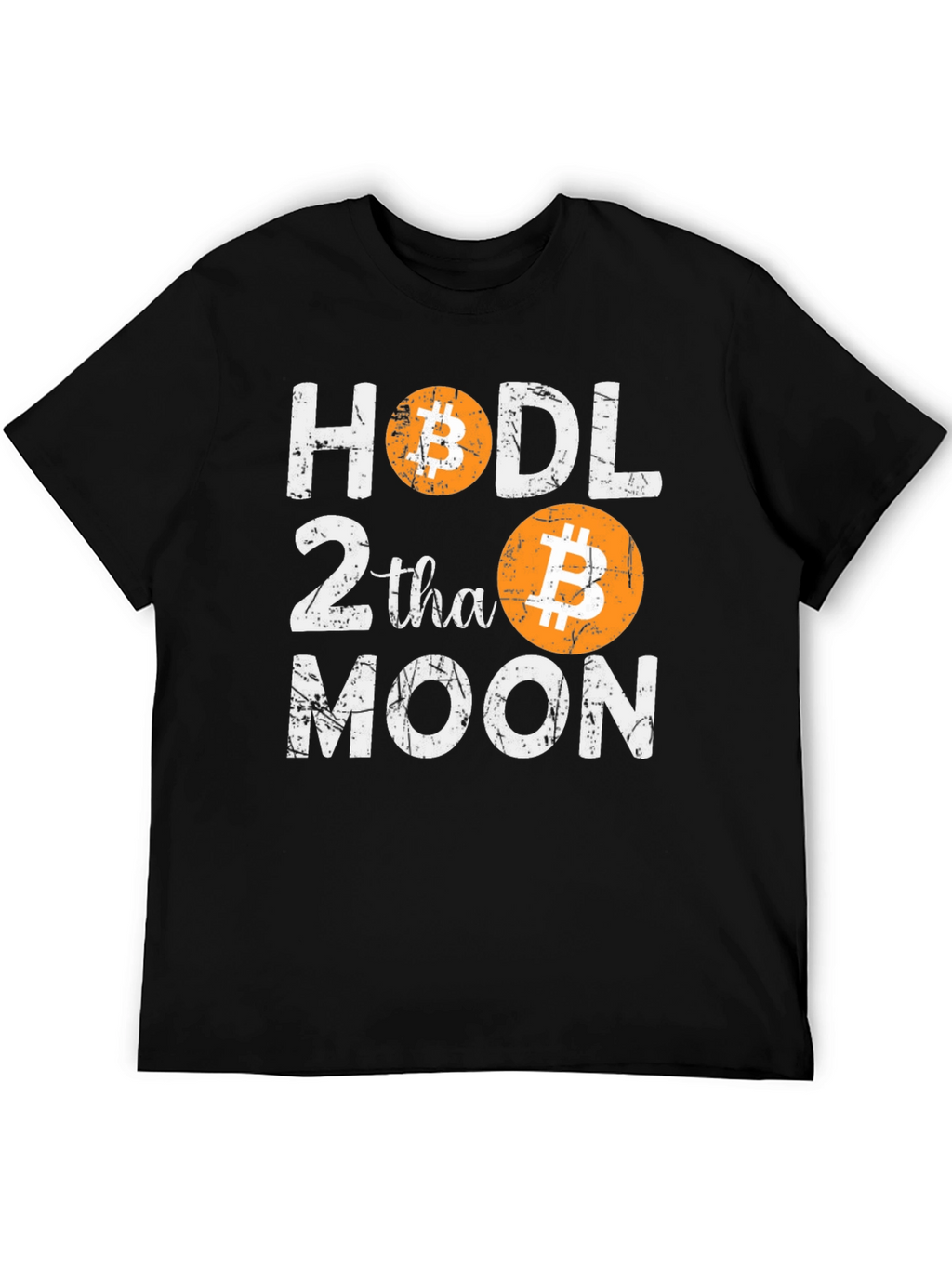 HODL Bitcoin to the Moon Graphic T-Shirt