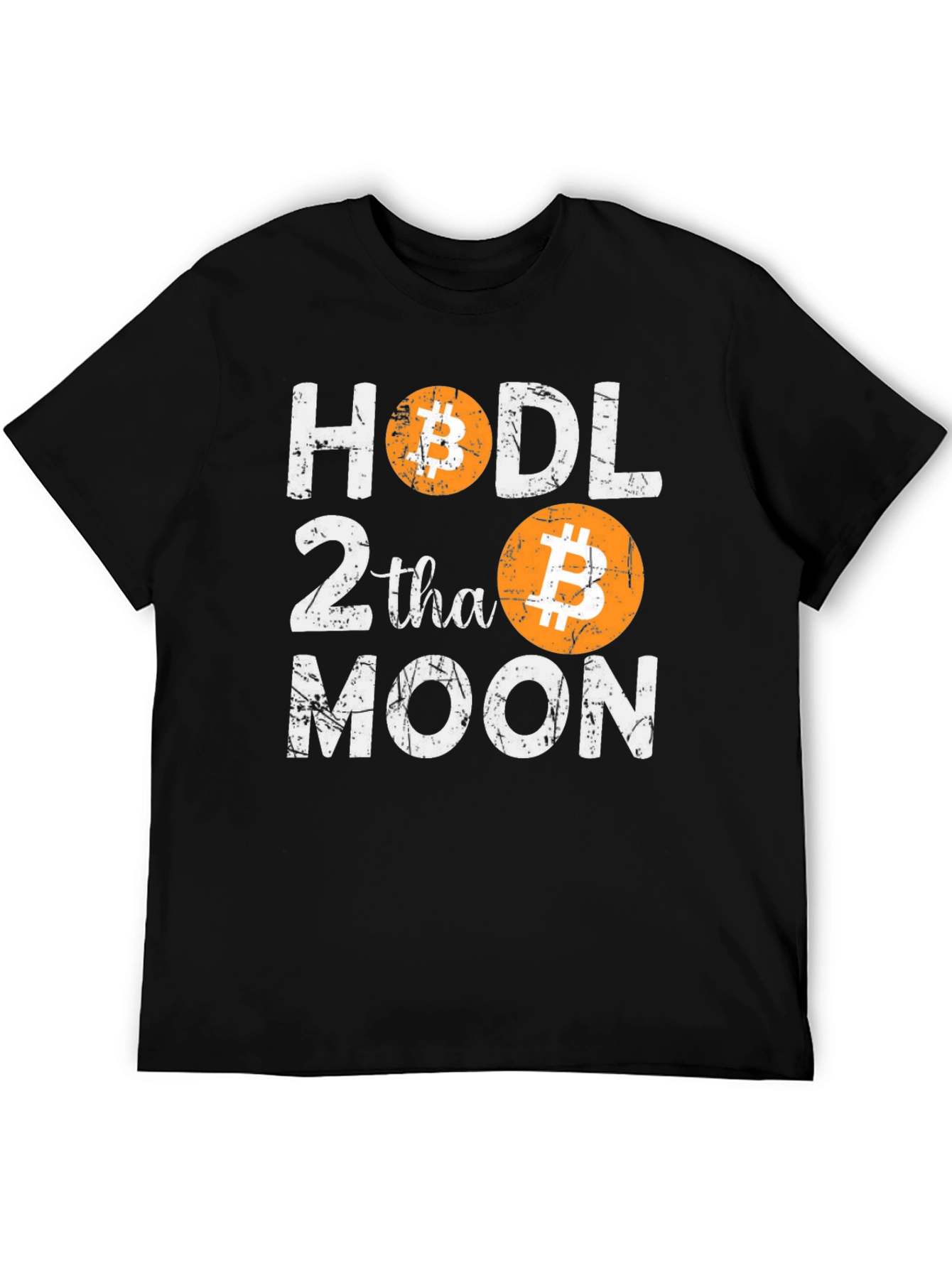 HODL Bitcoin to the Moon Graphic T-Shirt