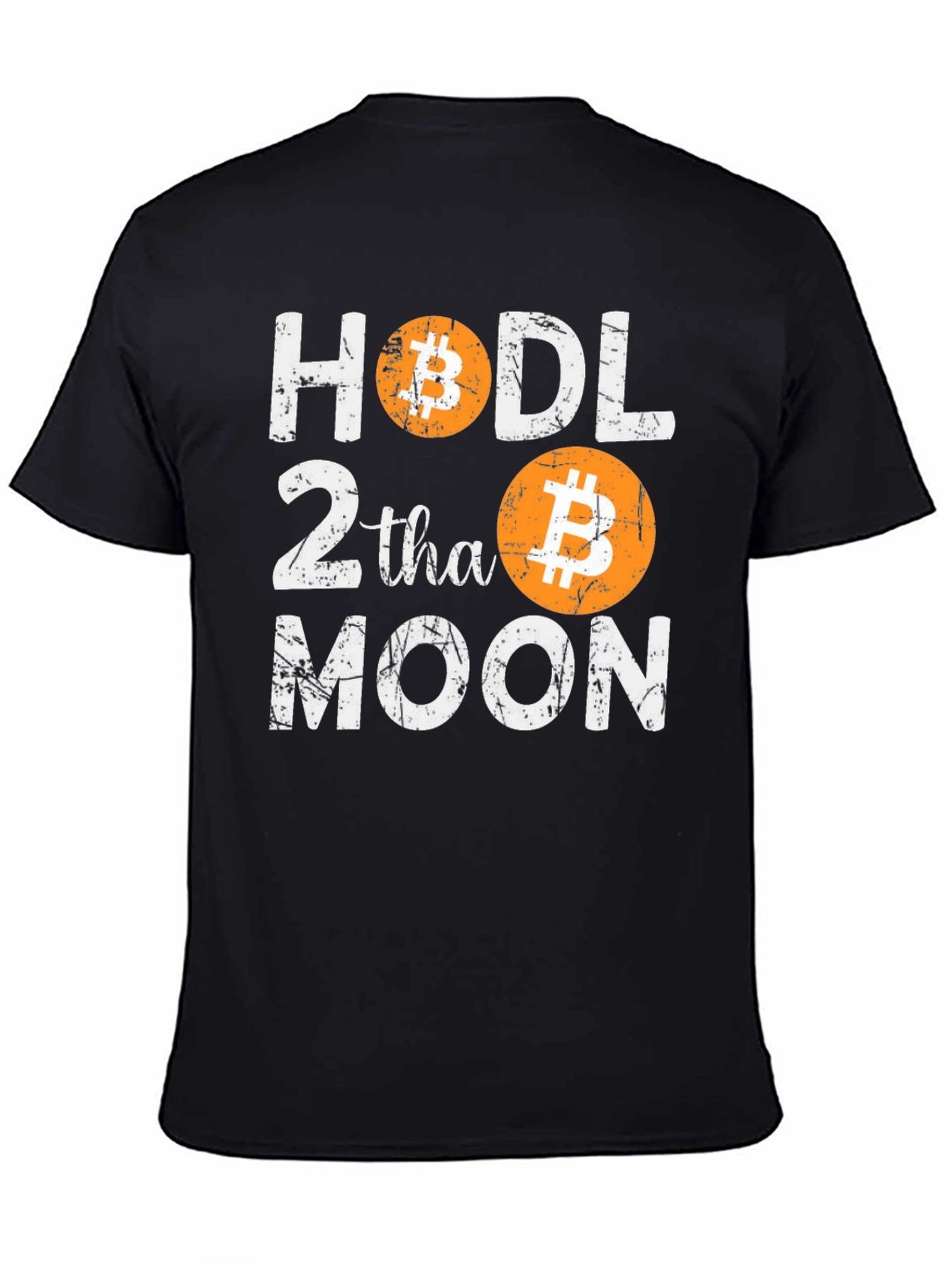 HODL Bitcoin to the Moon Graphic T-Shirt