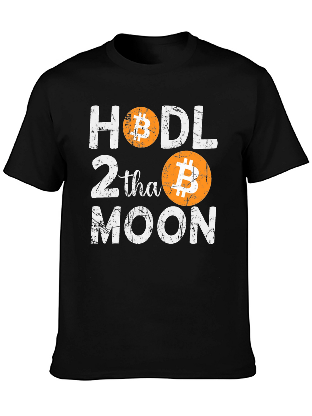HODL Bitcoin to the Moon Graphic T-Shirt