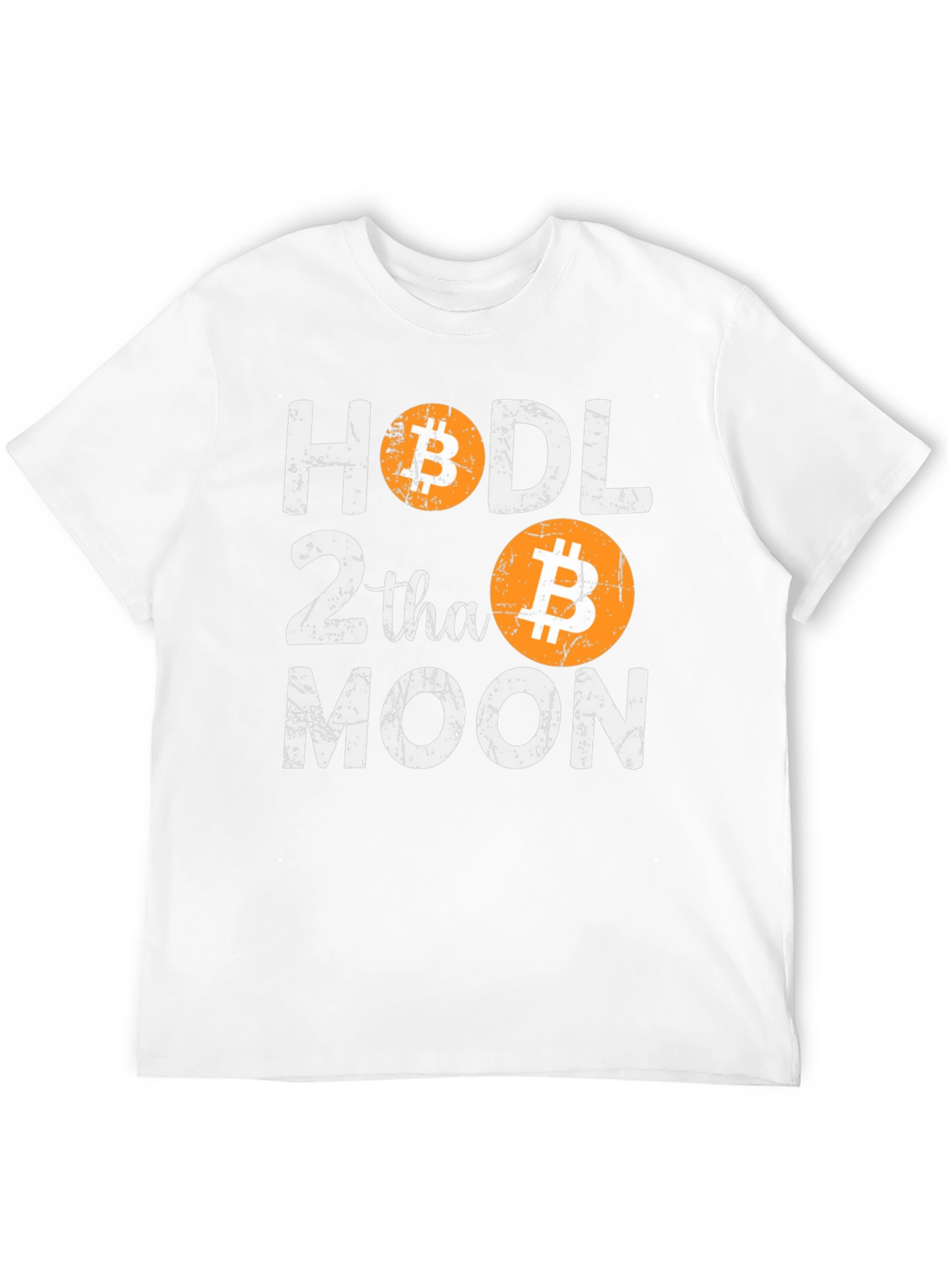 HODL Bitcoin to the Moon Graphic T-Shirt