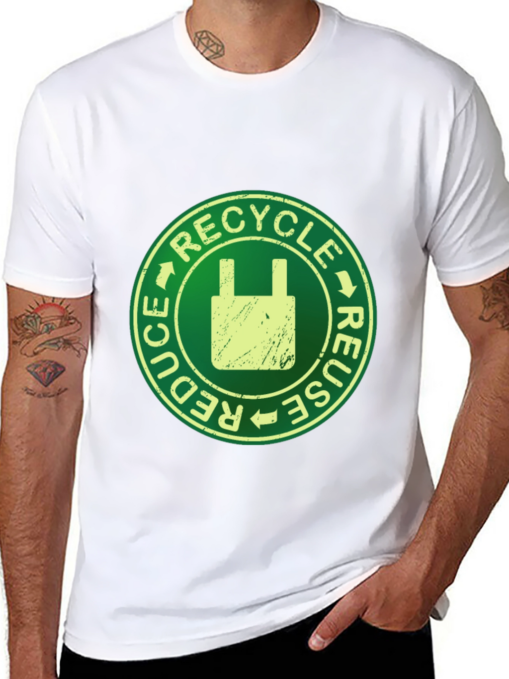 Eco-Friendly Recycle Reuse Reduce T-Shirt