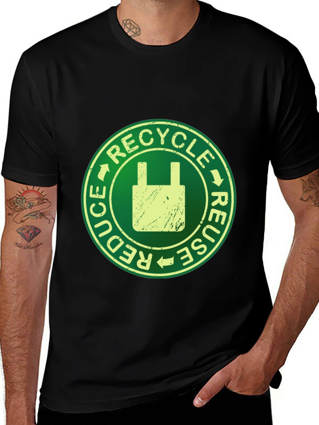 Eco-Friendly Recycle Reuse Reduce T-Shirt