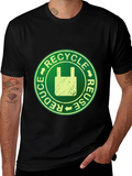 Eco-Friendly Recycle Reuse Reduce T-Shirt