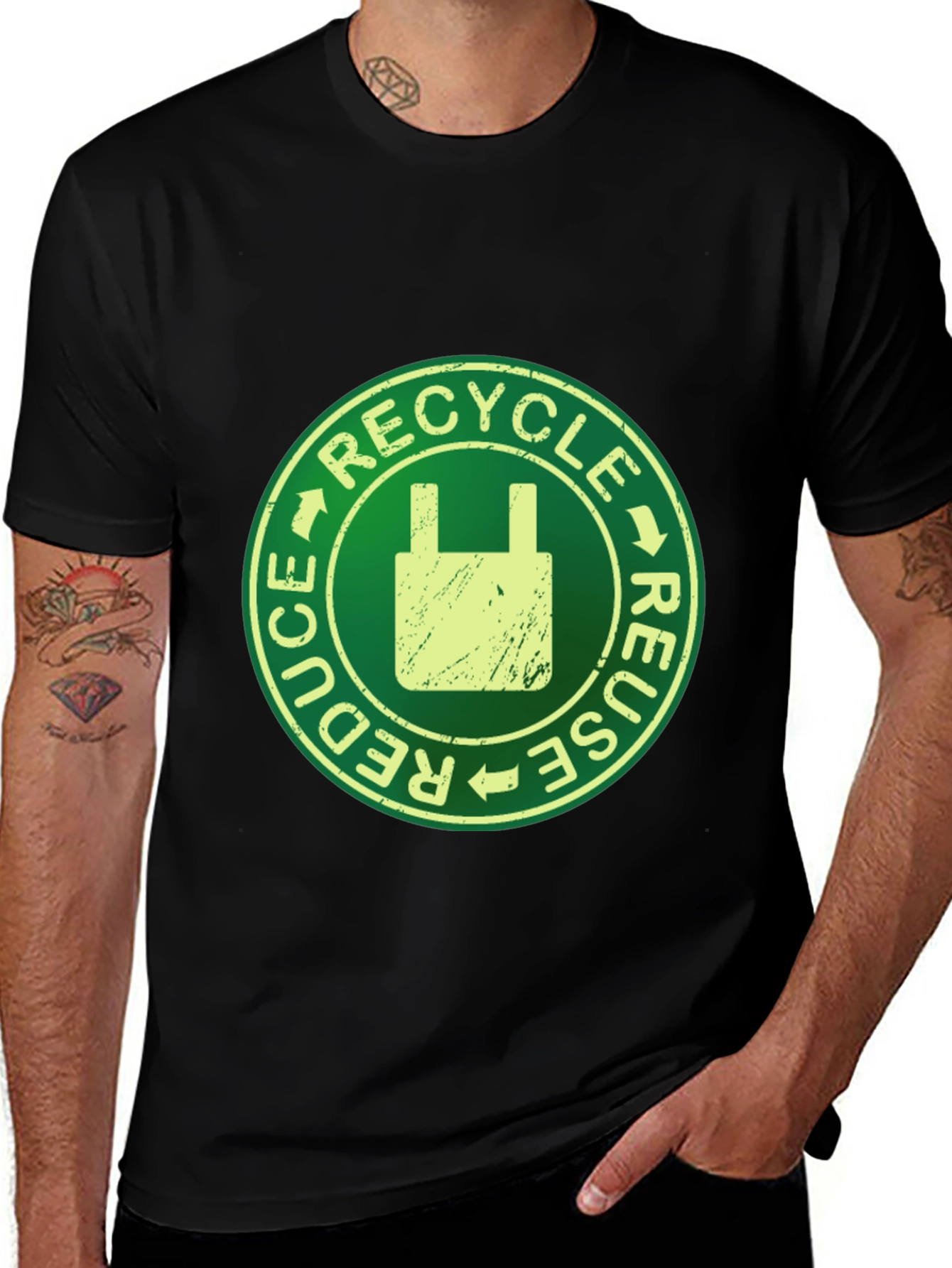 Eco-Friendly Recycle Reuse Reduce T-Shirt