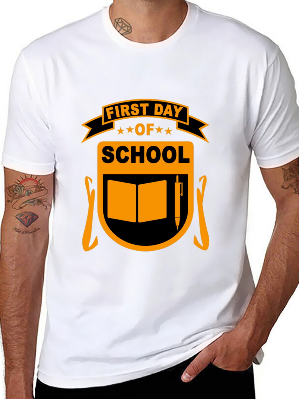 First Day of School Graphic Tee